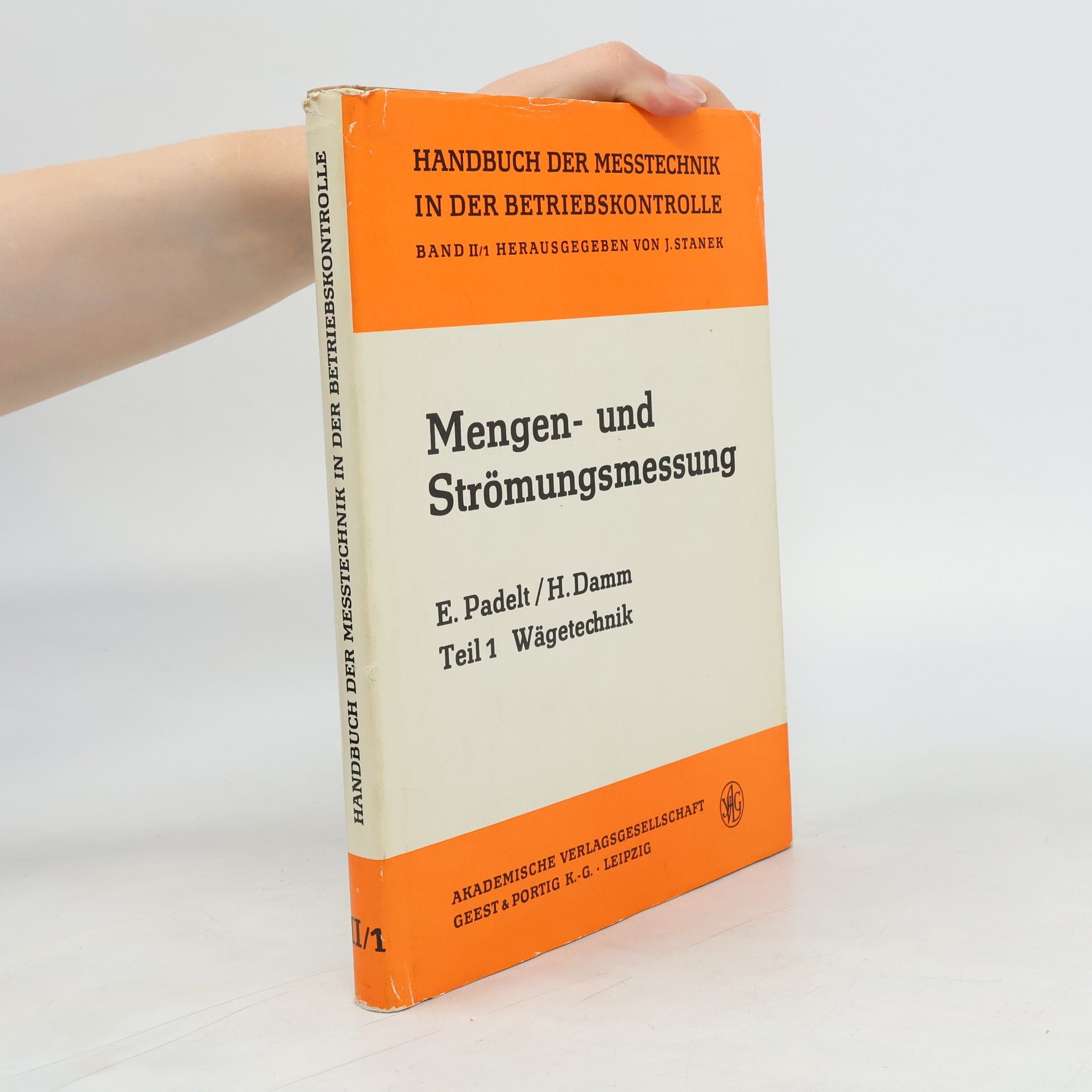 AA.VV. Handbuch der Messtechnik in der Betriebskontrolle II/1