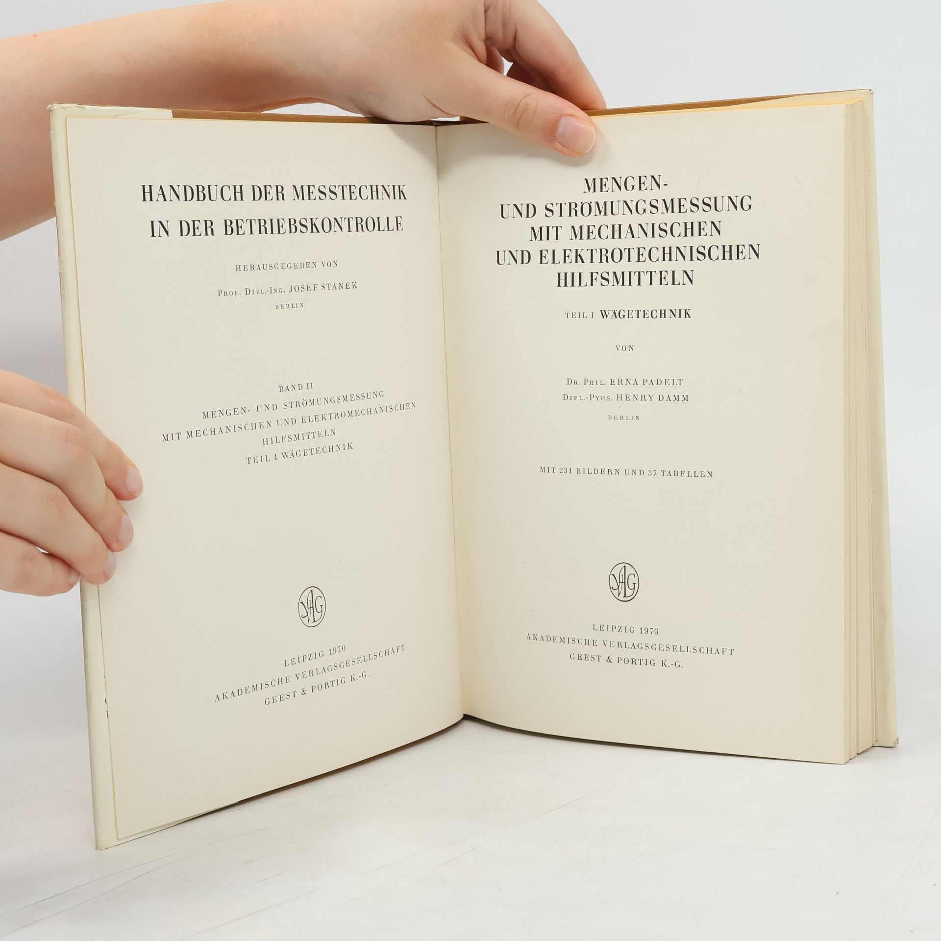 AA.VV. Handbuch der Messtechnik in der Betriebskontrolle II/1