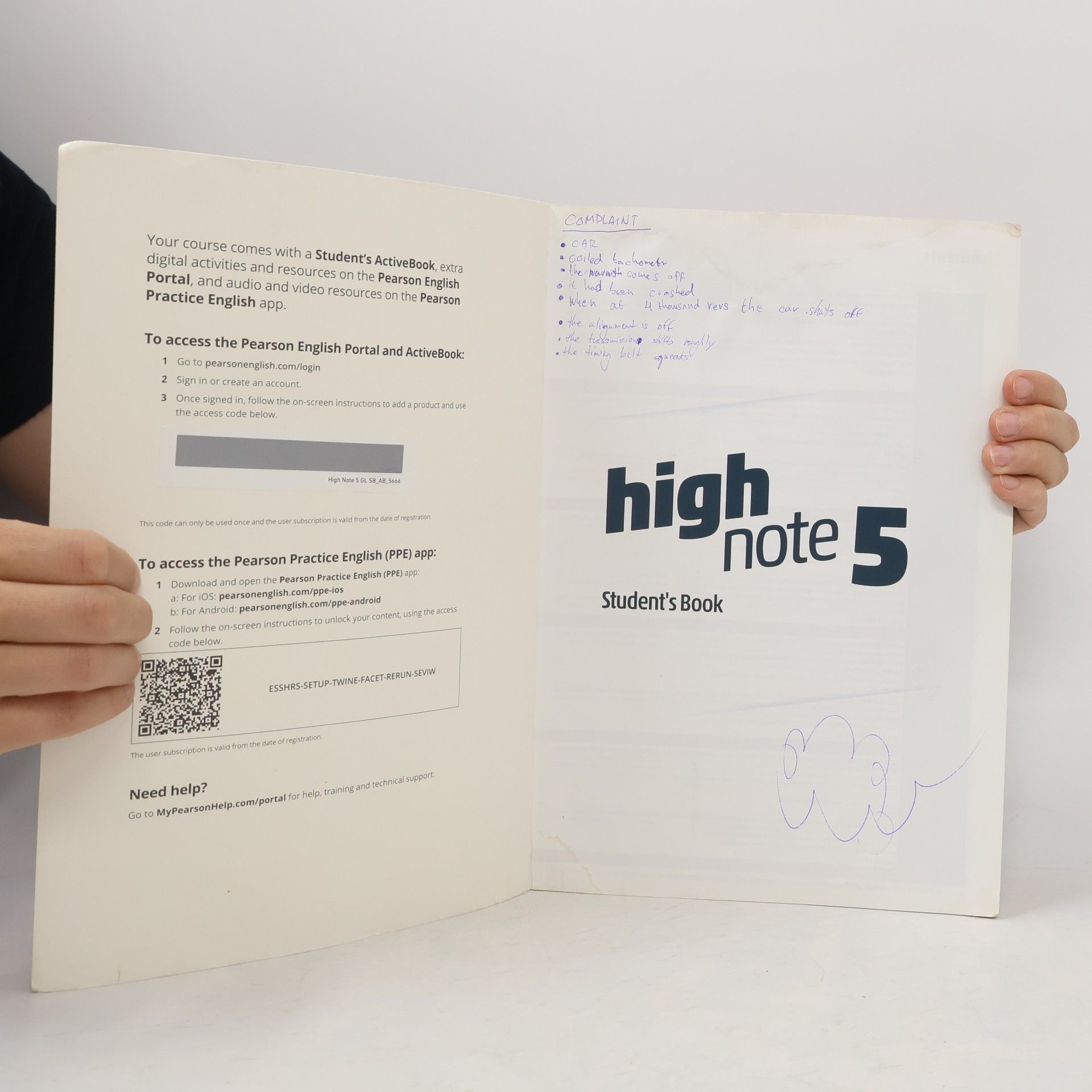 Rachael Roberts High Note 5 Student´s Book with Active Book with Basic MyEnglishLab