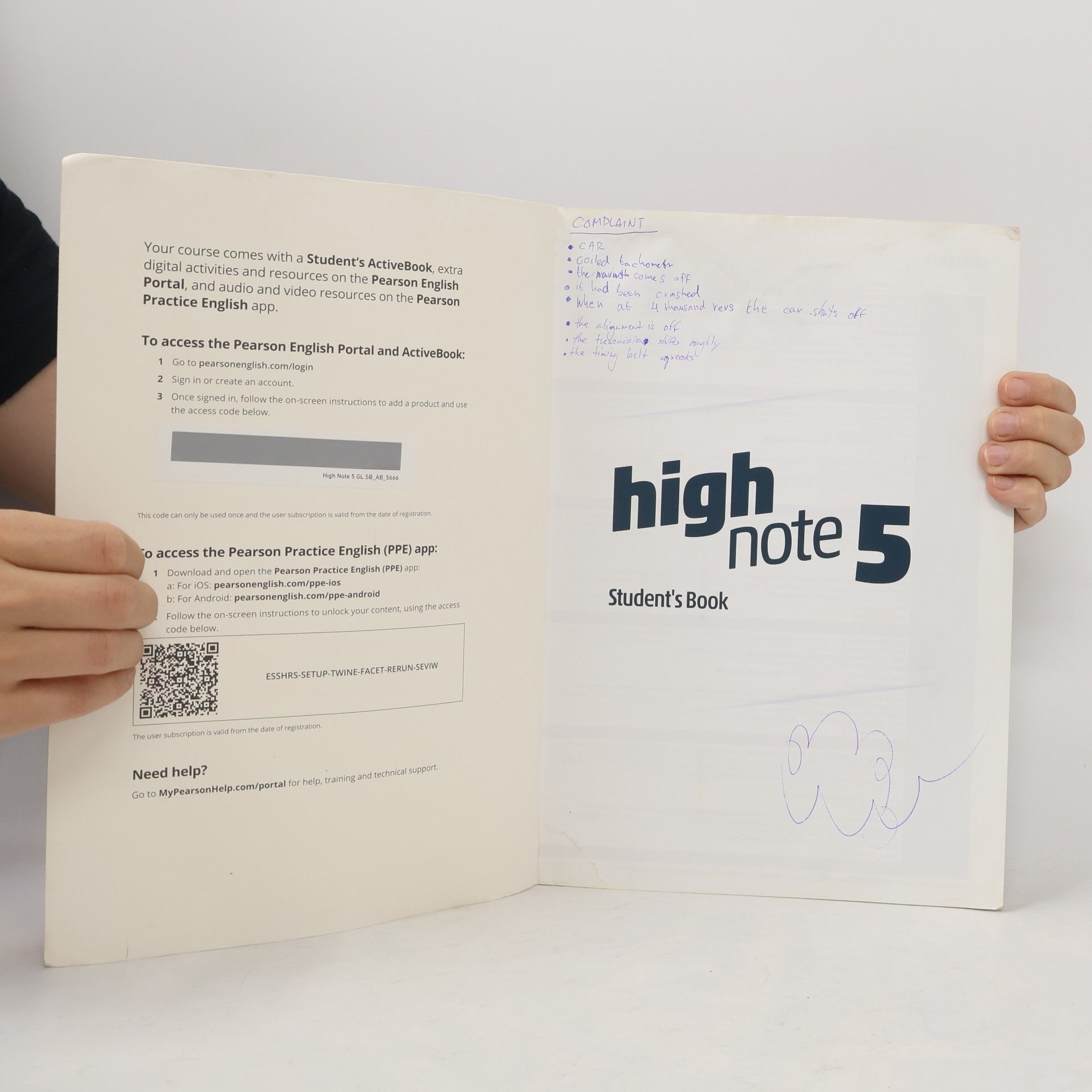 Rachael Roberts High Note 5 Student´s Book with Active Book with Basic MyEnglishLab