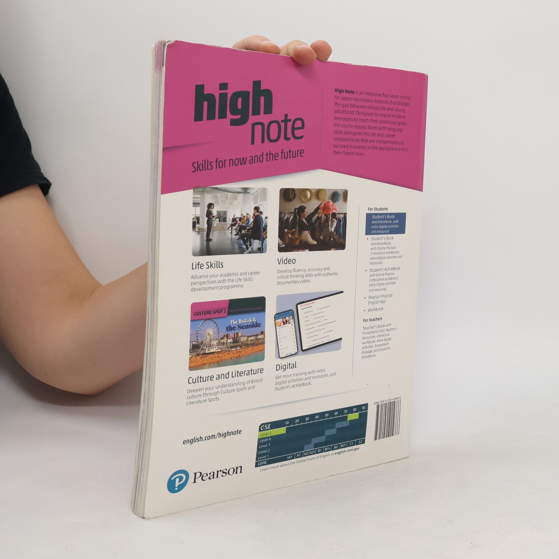 Rachael Roberts High Note 5 Student´s Book with Active Book with Basic MyEnglishLab