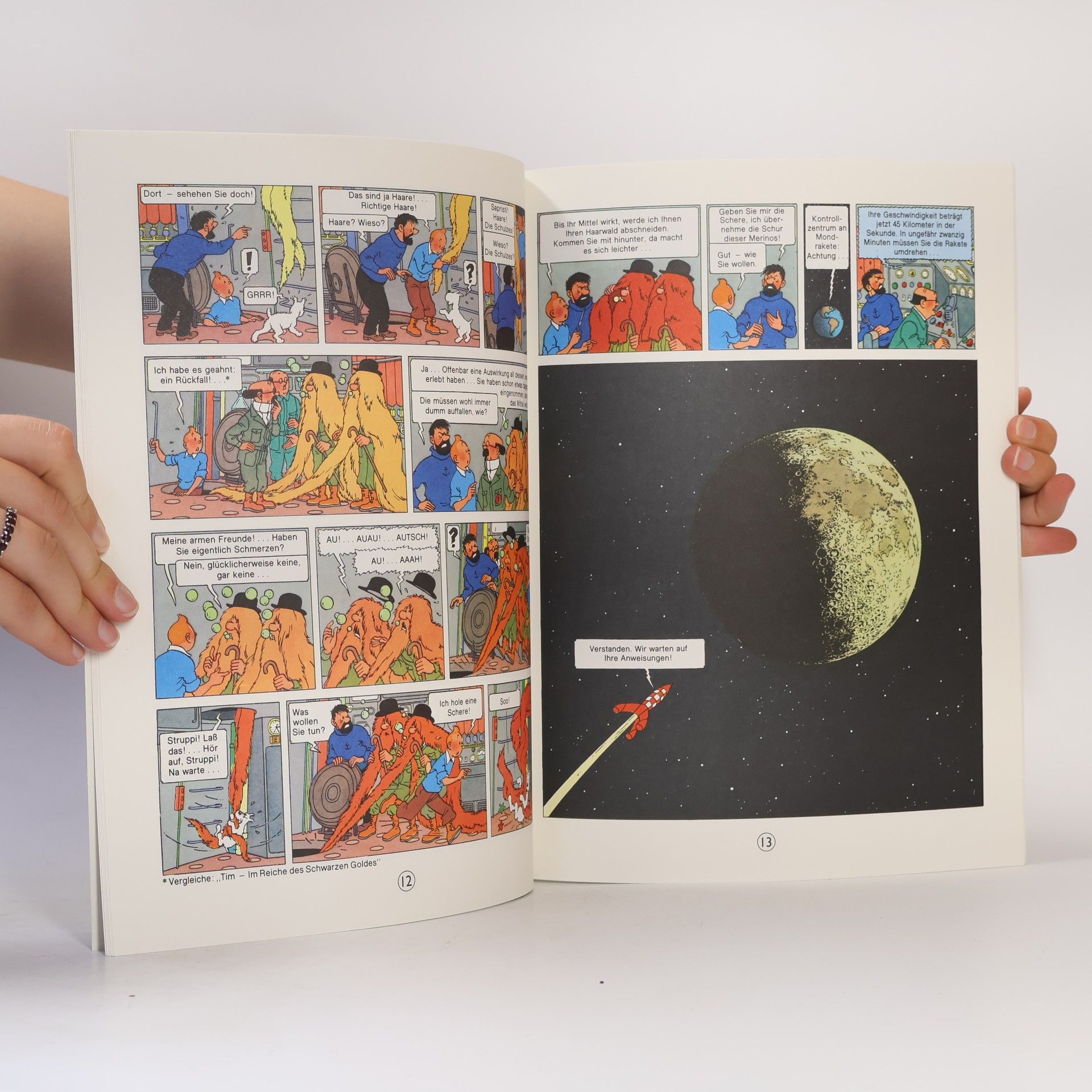 Hergé Tim und Struppi 17. Schritte Auf Dem Mond