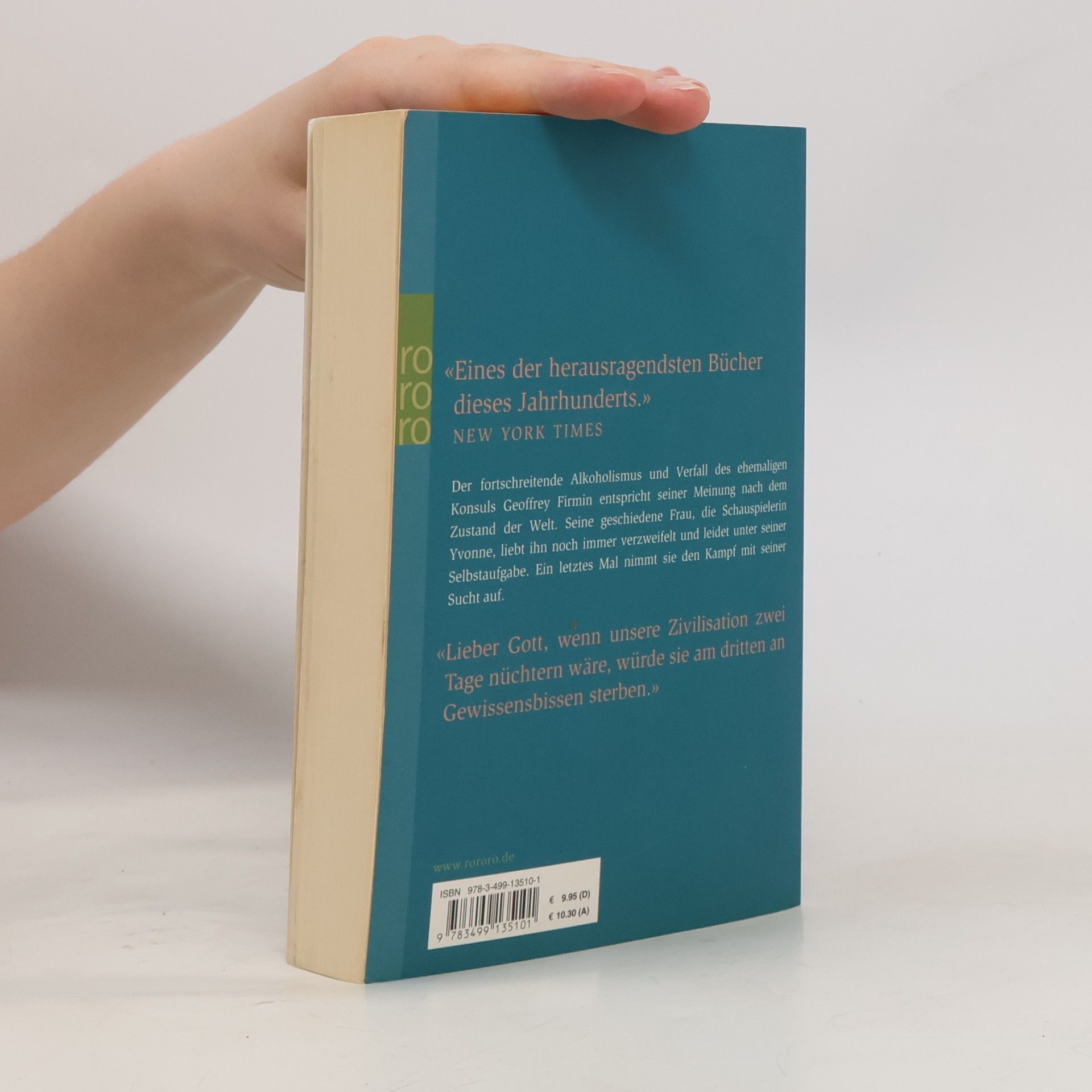 Malcolm Lowry Unter dem Vulkan