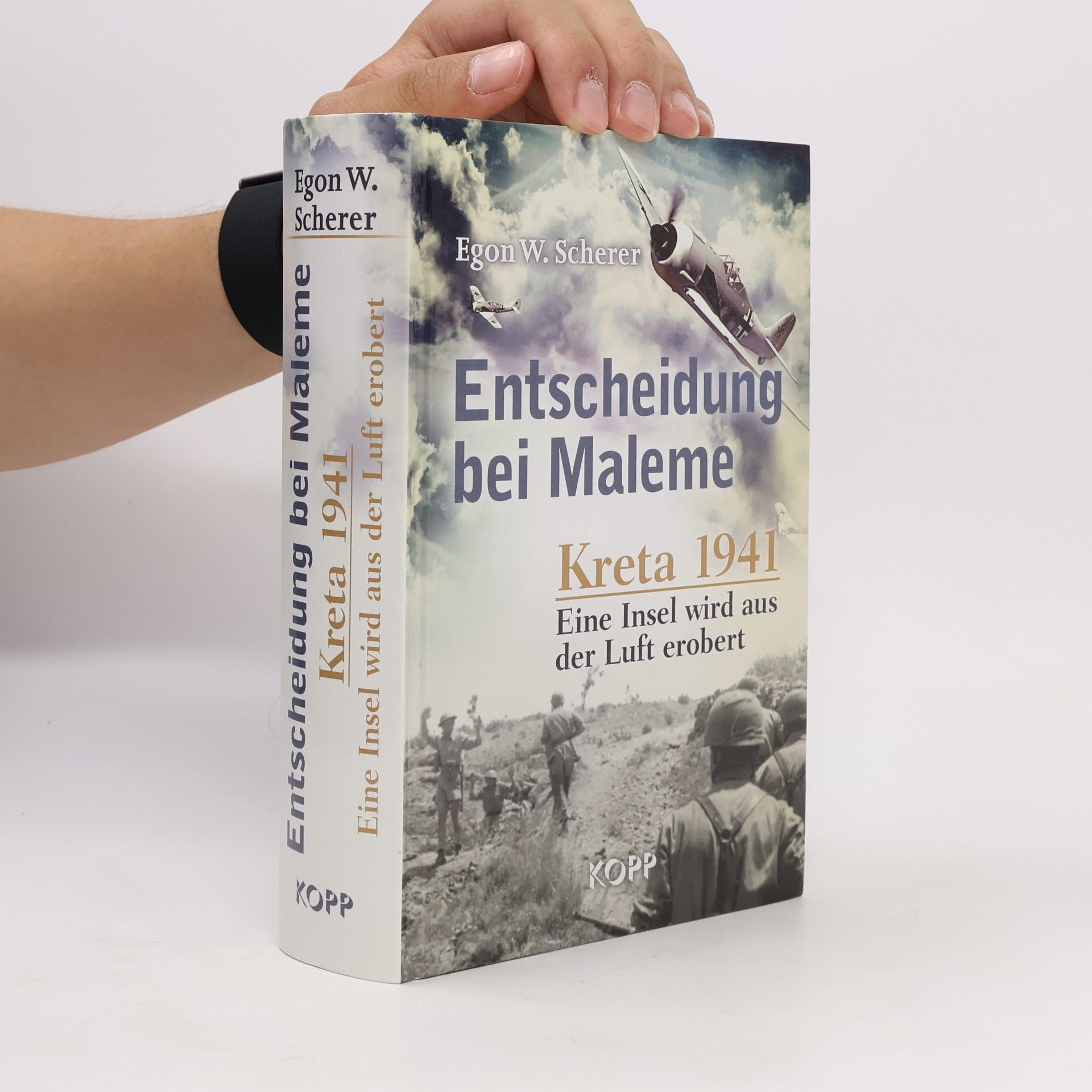 Egon W. Scherer Entscheidung bei Maleme