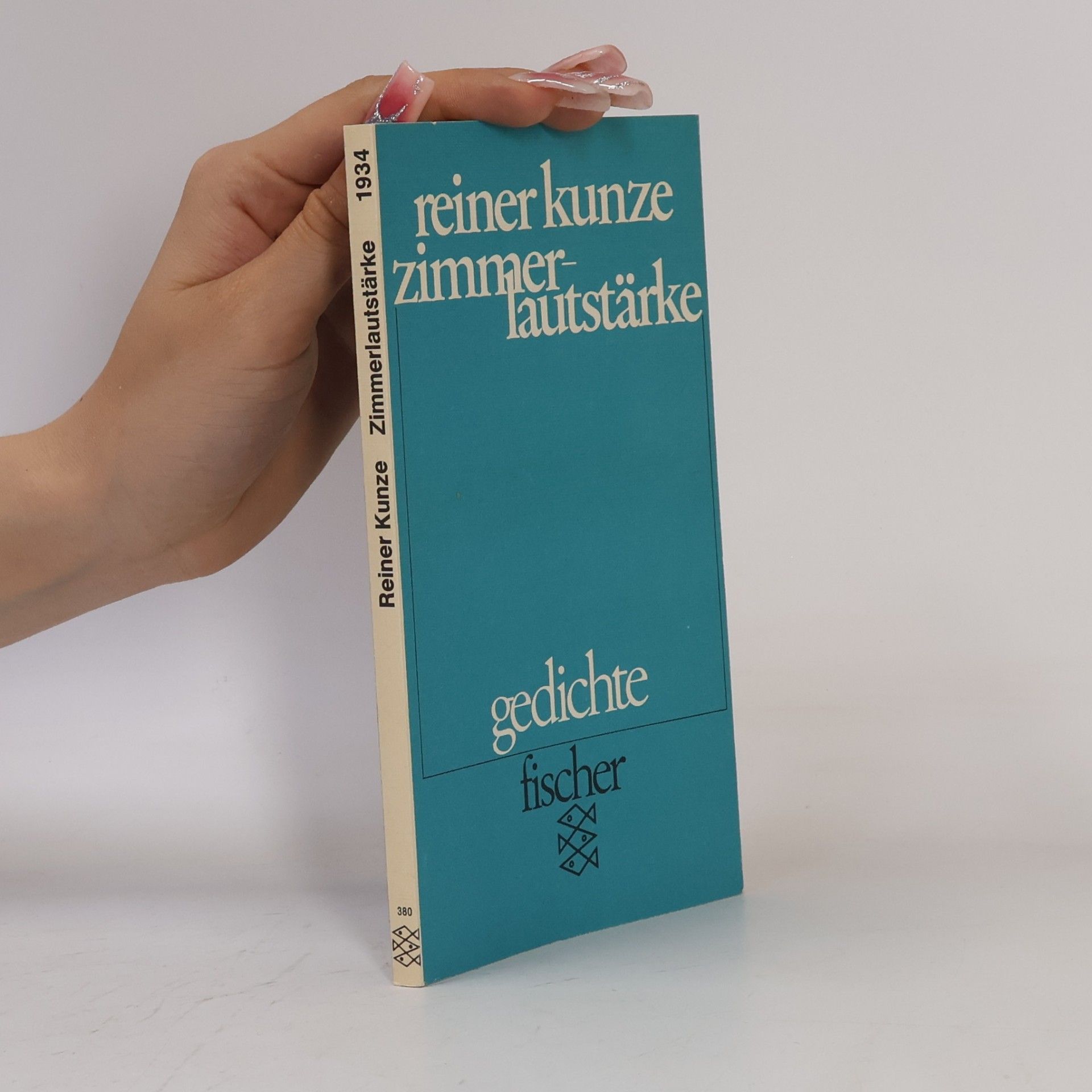 Reiner Kunze Zimmerlautstärke