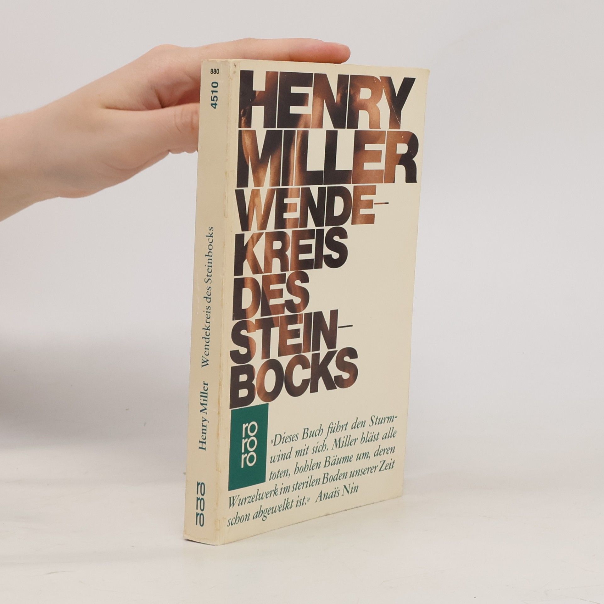 Henry Miller Wendekreis des Steinbocks
