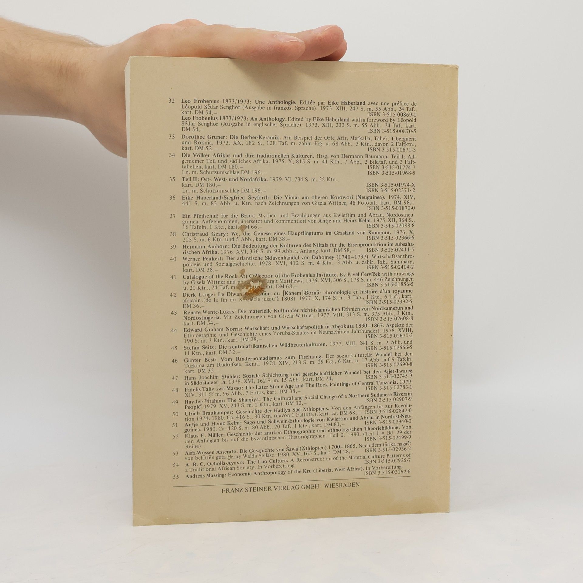 Klaus E. Müller Geschichte der antiken Ethnographie und ethnologischen Theoriebildung