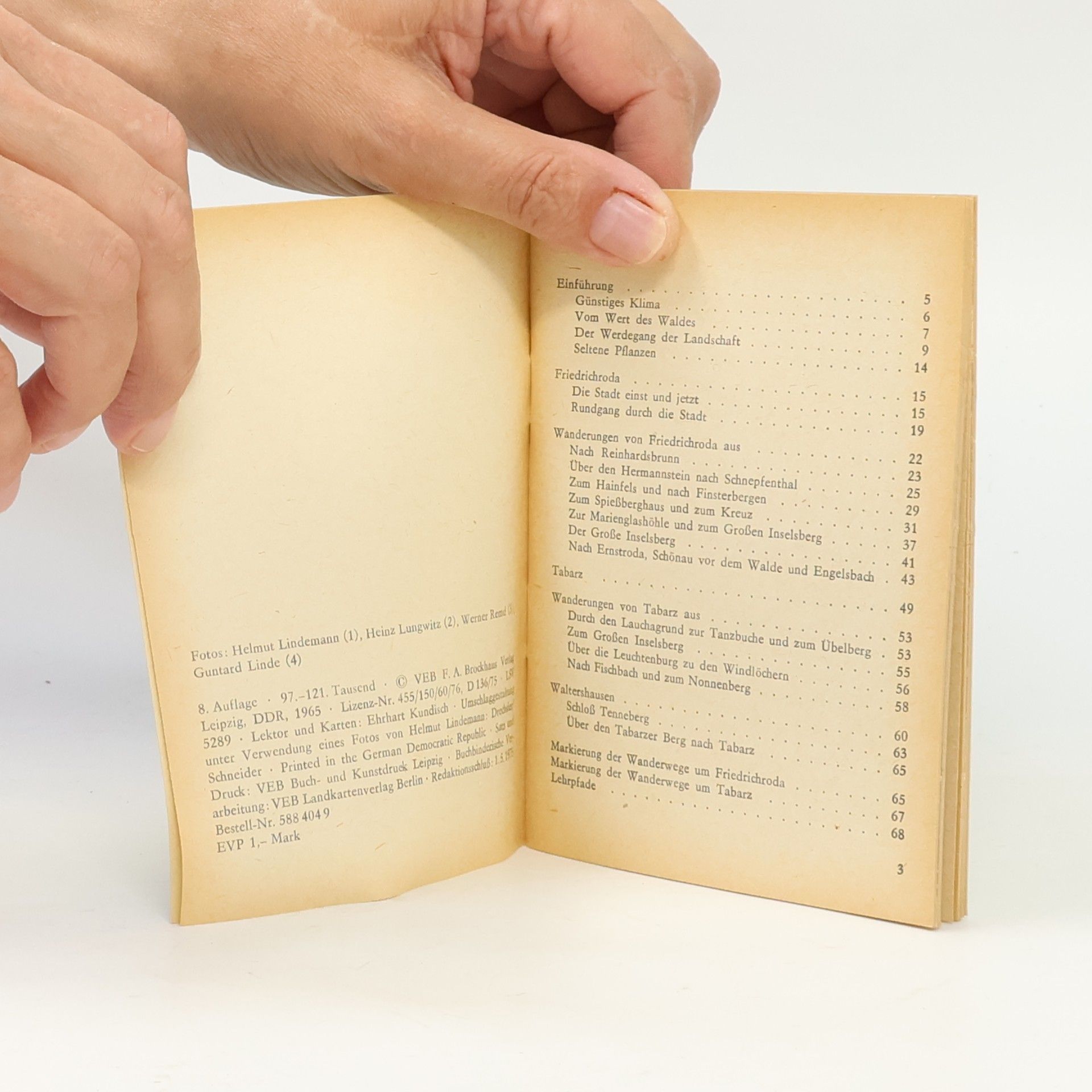 Autores varios Brockhaus-Wanderheft 55