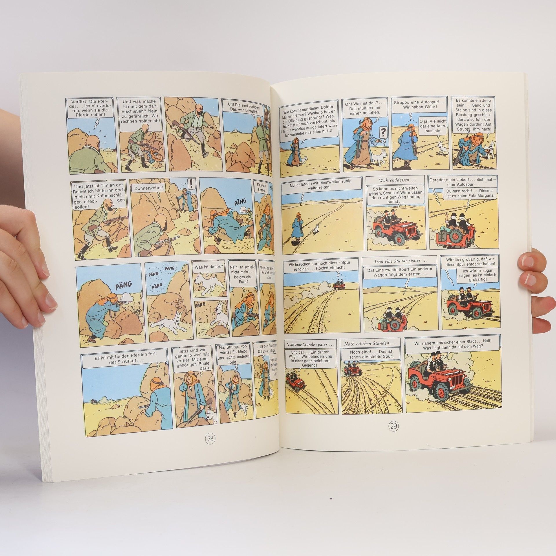 Hergé Tintin 15. Im Reiche des schwarzen Goldes