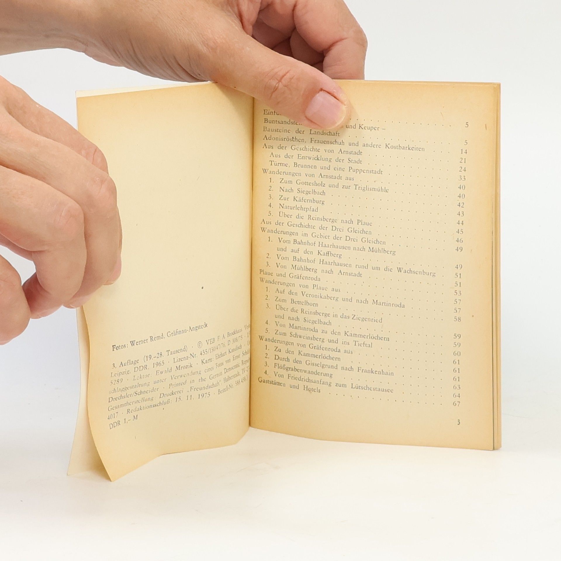 Collectif d'auteurs Brockhaus-Wanderheft 115