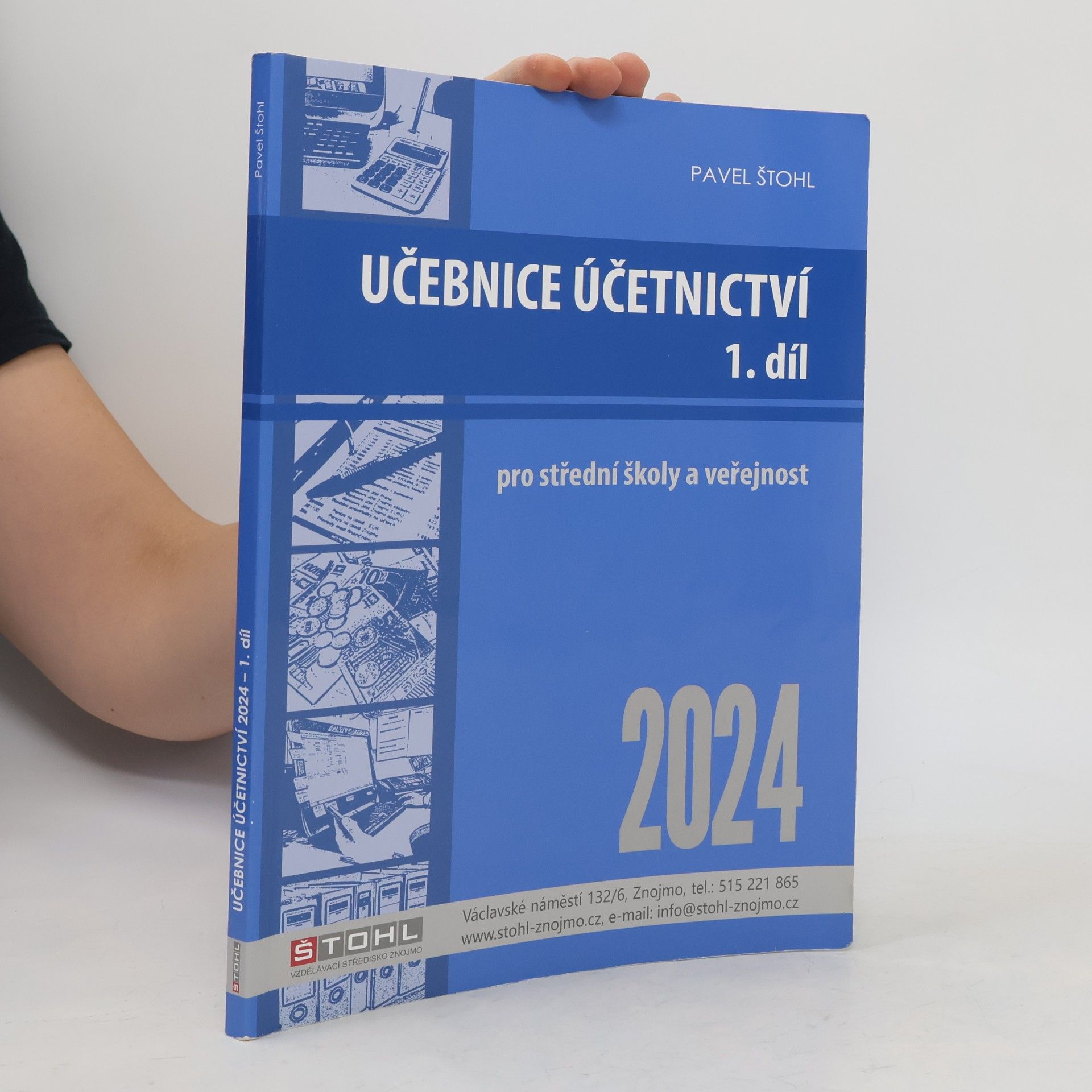 Pavel Štohl Učebnice Účetnictví I. díl 2024