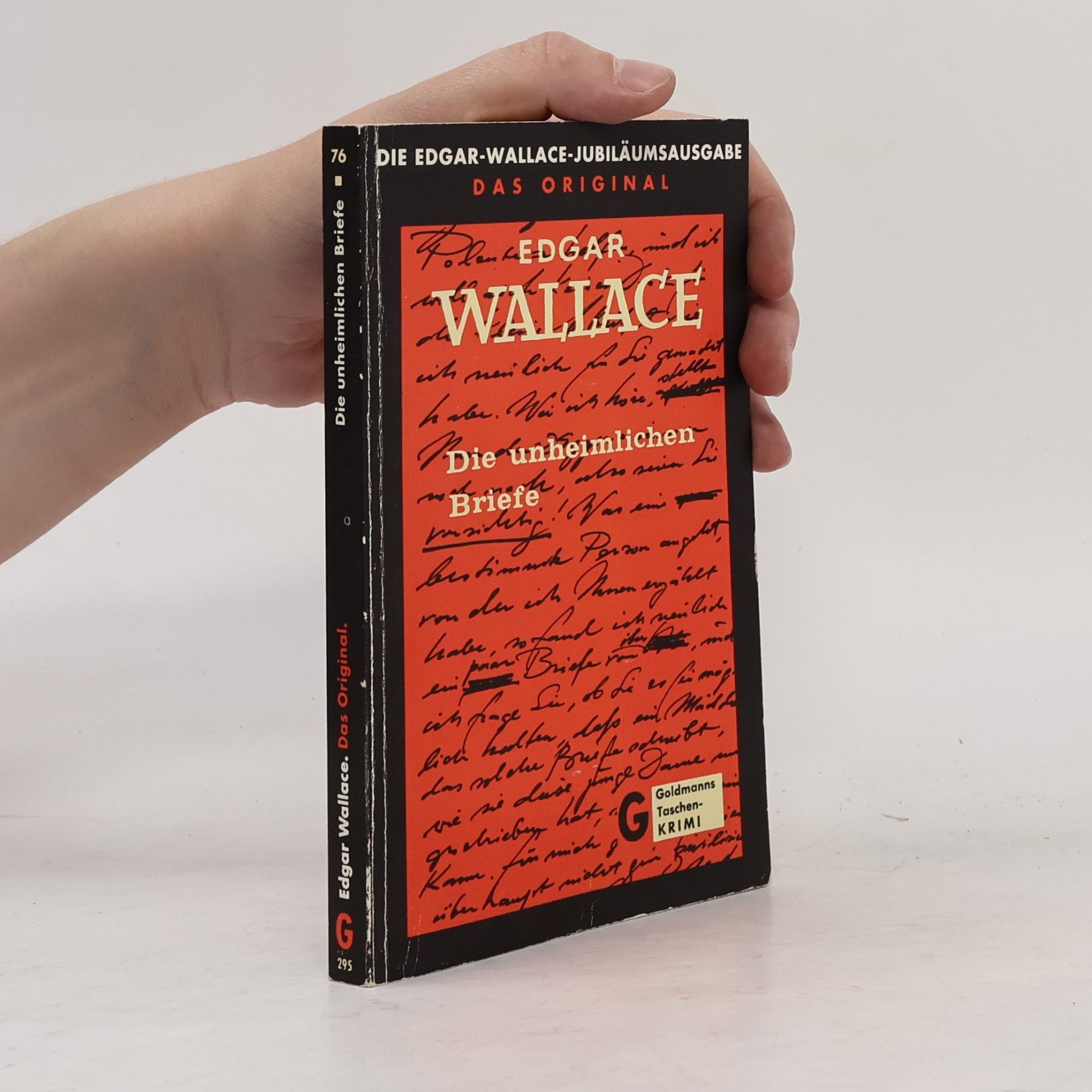 Edgar Wallace Die unheimlichen Briefe