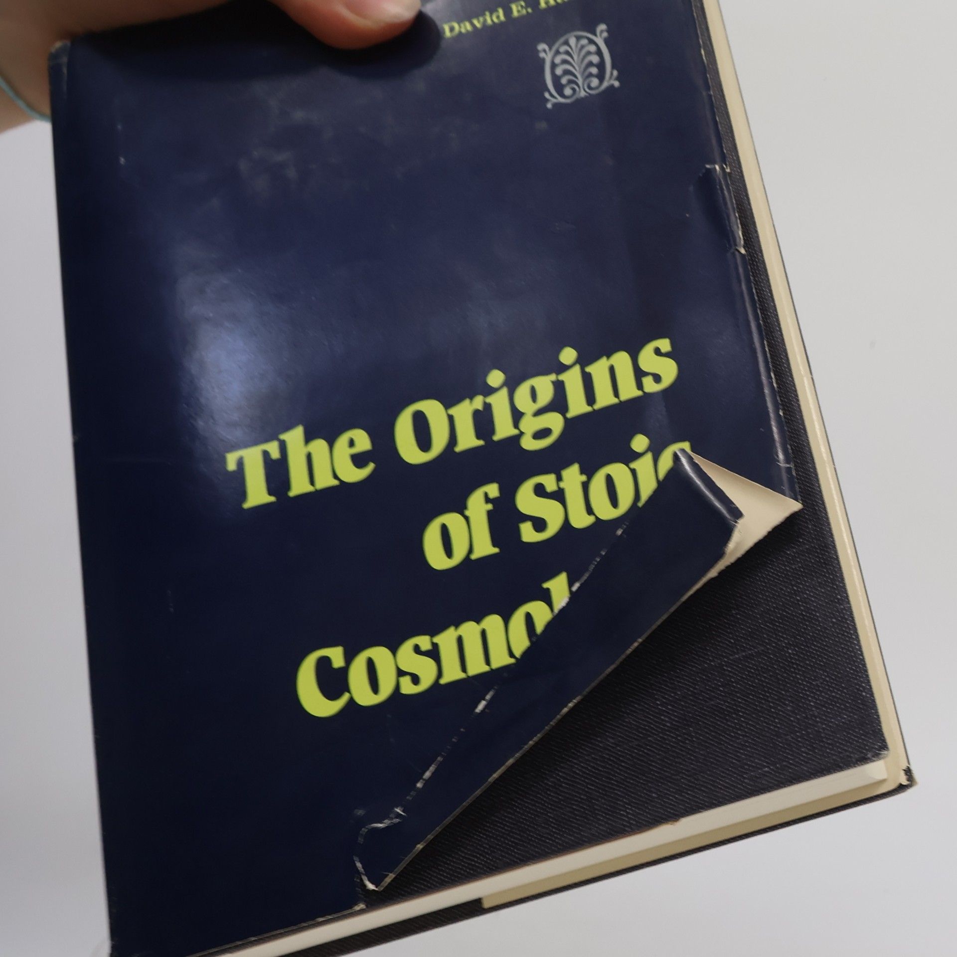 David E. Hahm The origins of Stoic cosmology