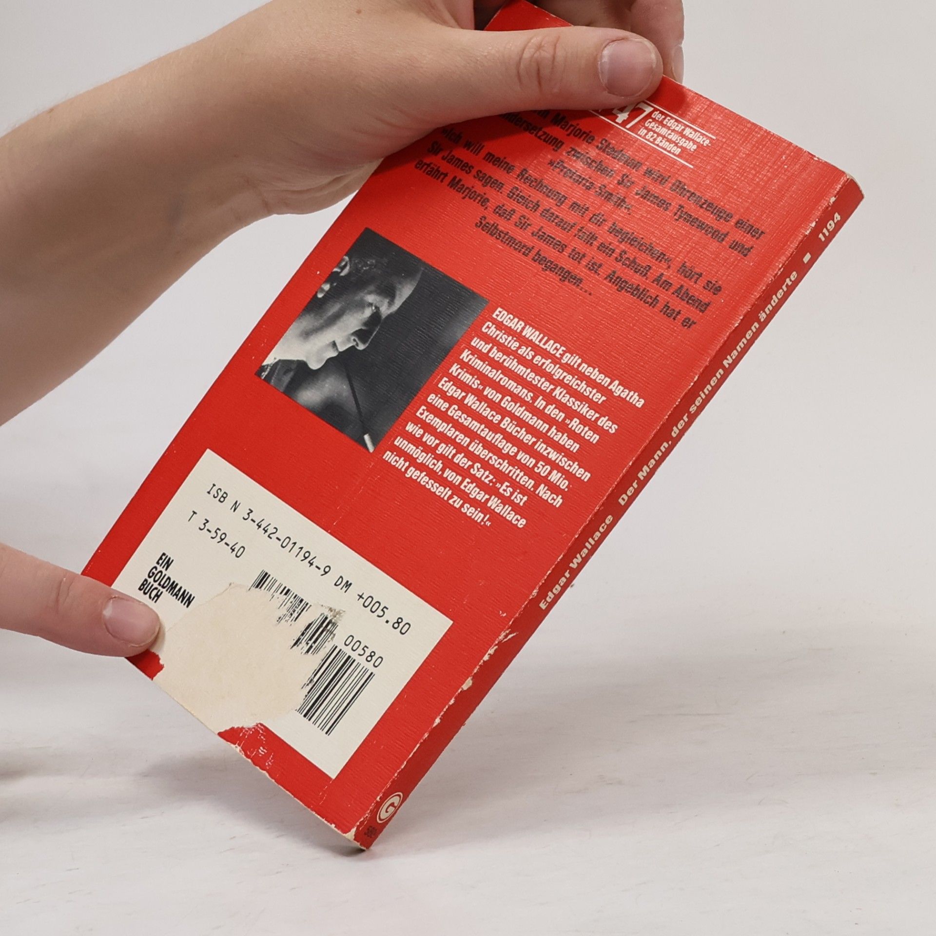 Edgar Wallace Der Mann, der seinen Namen änderte
