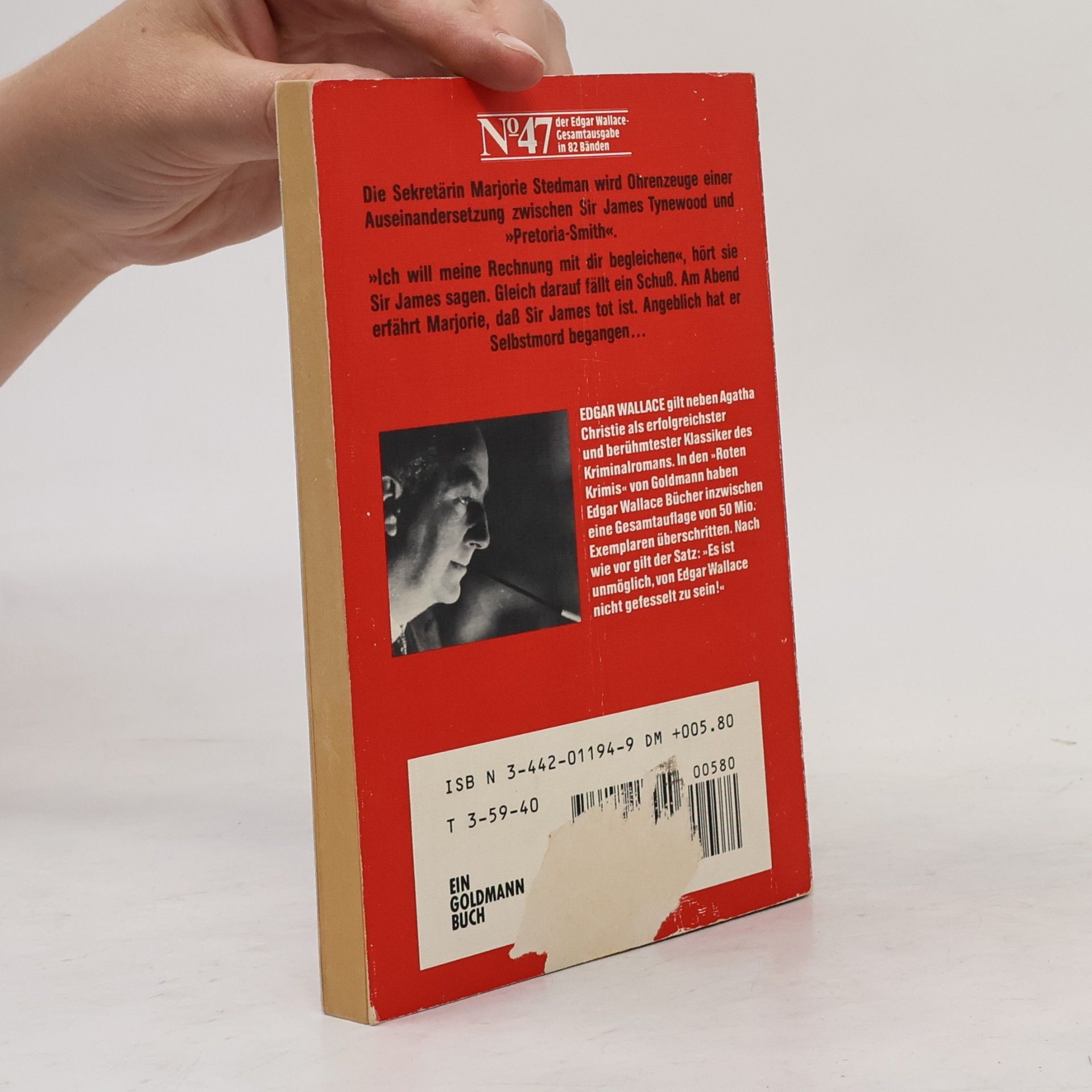 Edgar Wallace Der Mann, der seinen Namen änderte
