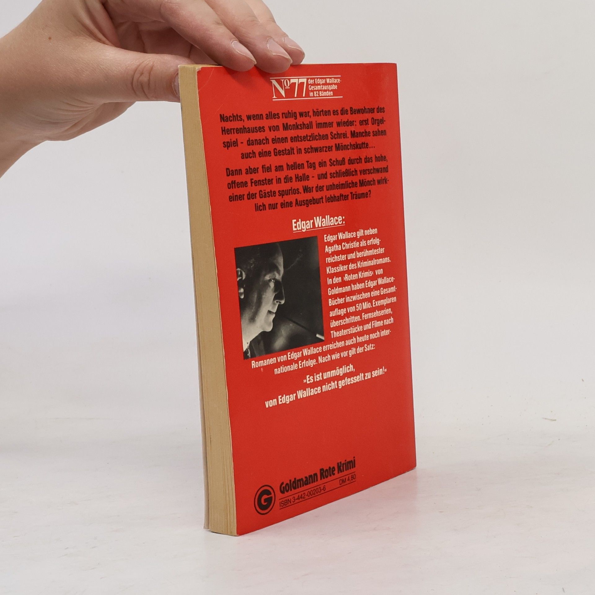 Edgar Wallace Der unheimliche Mönch