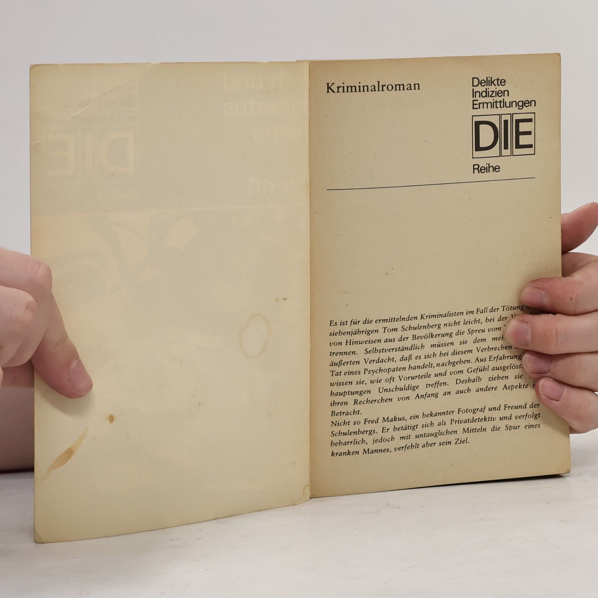 Hubertus Methe Filmriß. Delikte, Indizien, Ermittlungen - DIE blaue Reihe