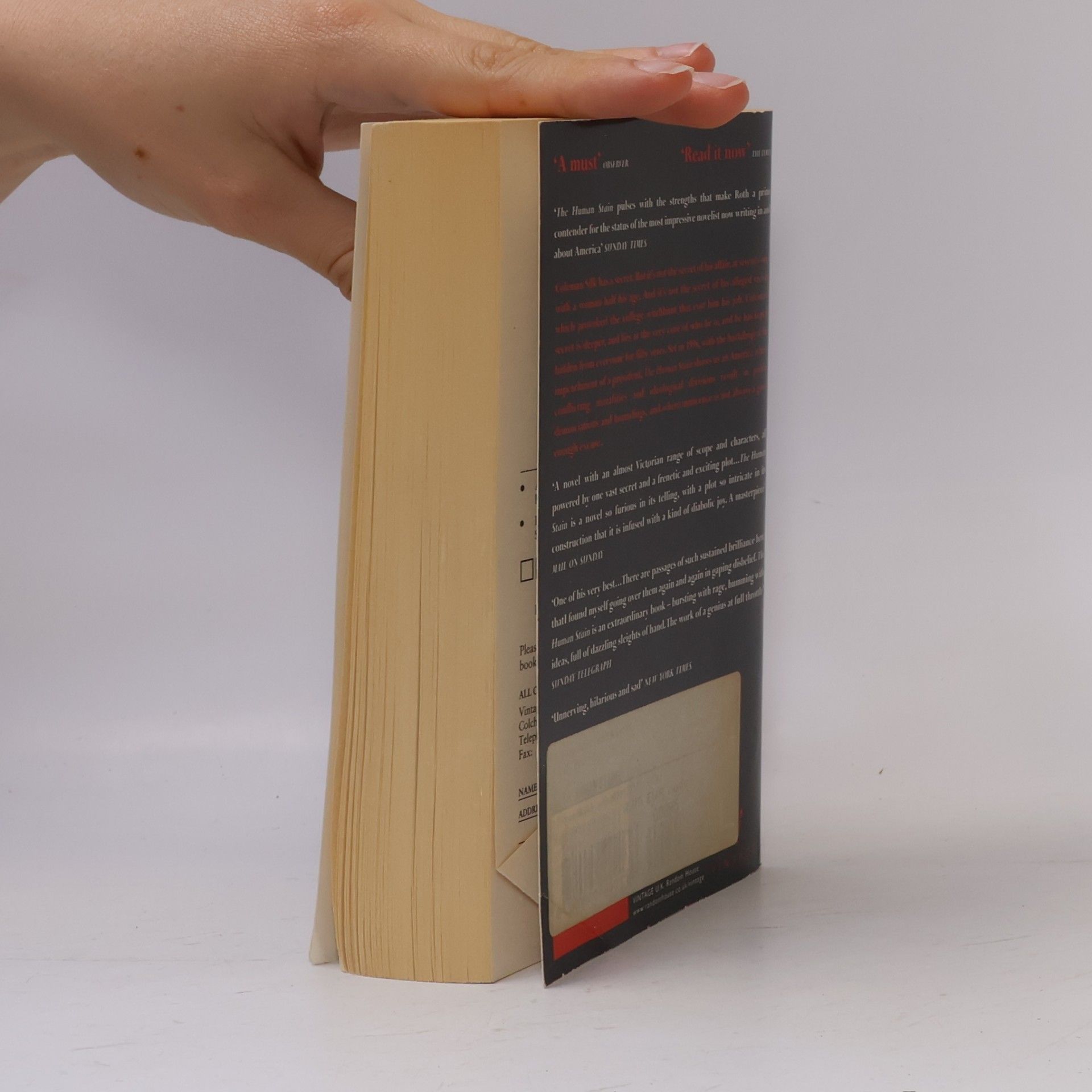 Philip Roth The Human Stain
