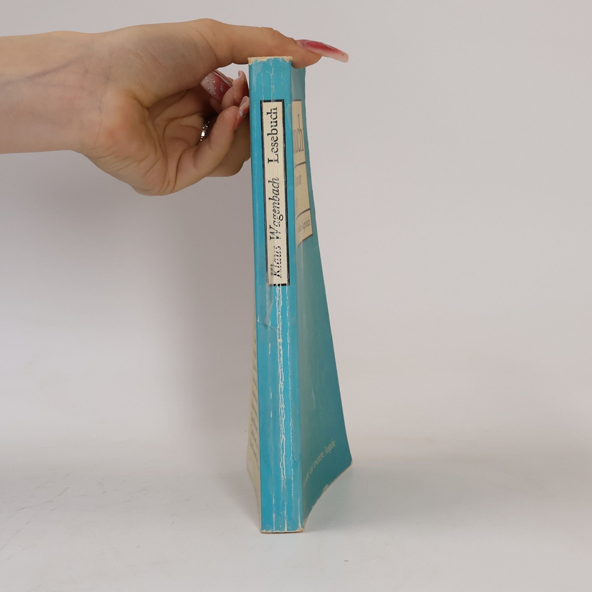 Klaus Wagenbach Lesebuch. Deutsche Literatur der sechziger Jahre