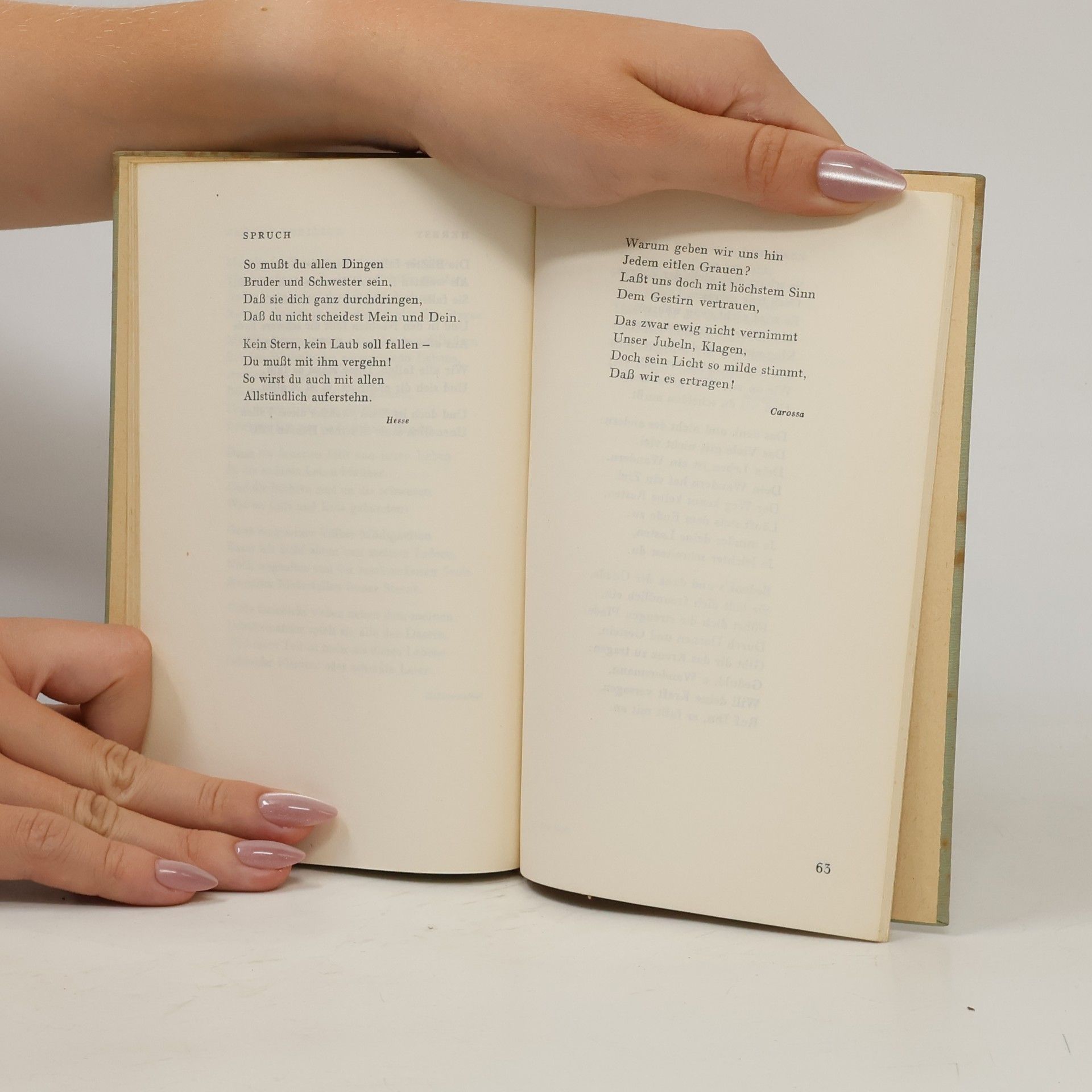 Adolf Haller Trost der welt im Gedicht