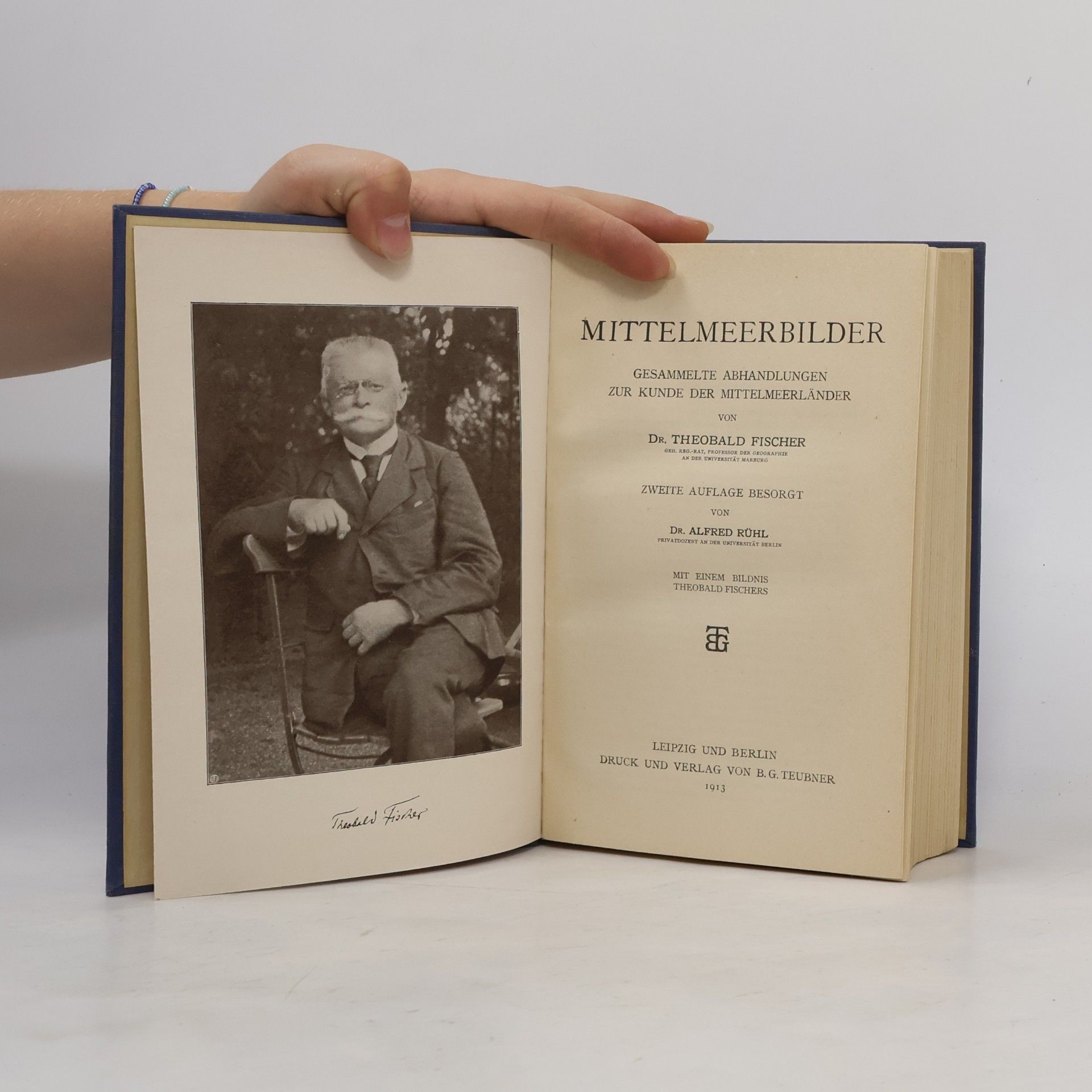 Theobald Fischer Mittelmeerbilder