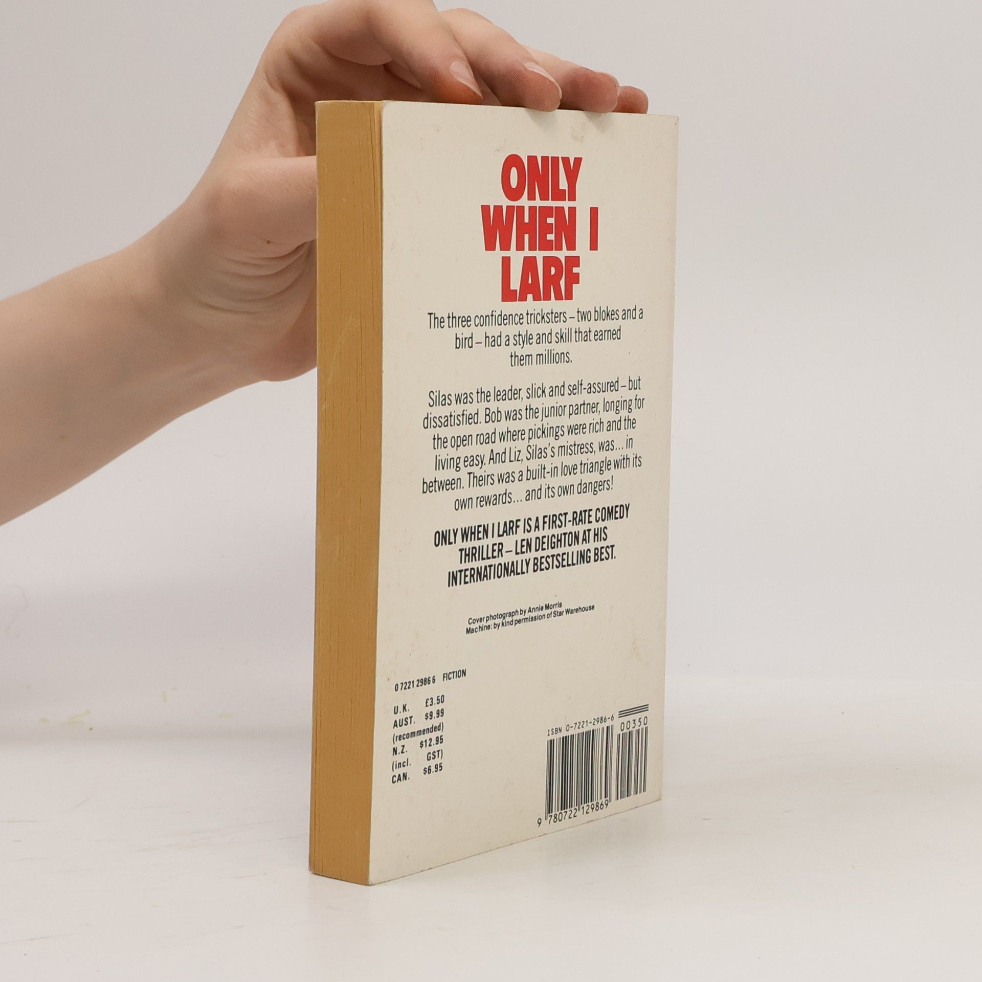 Len Deighton Only when I larf