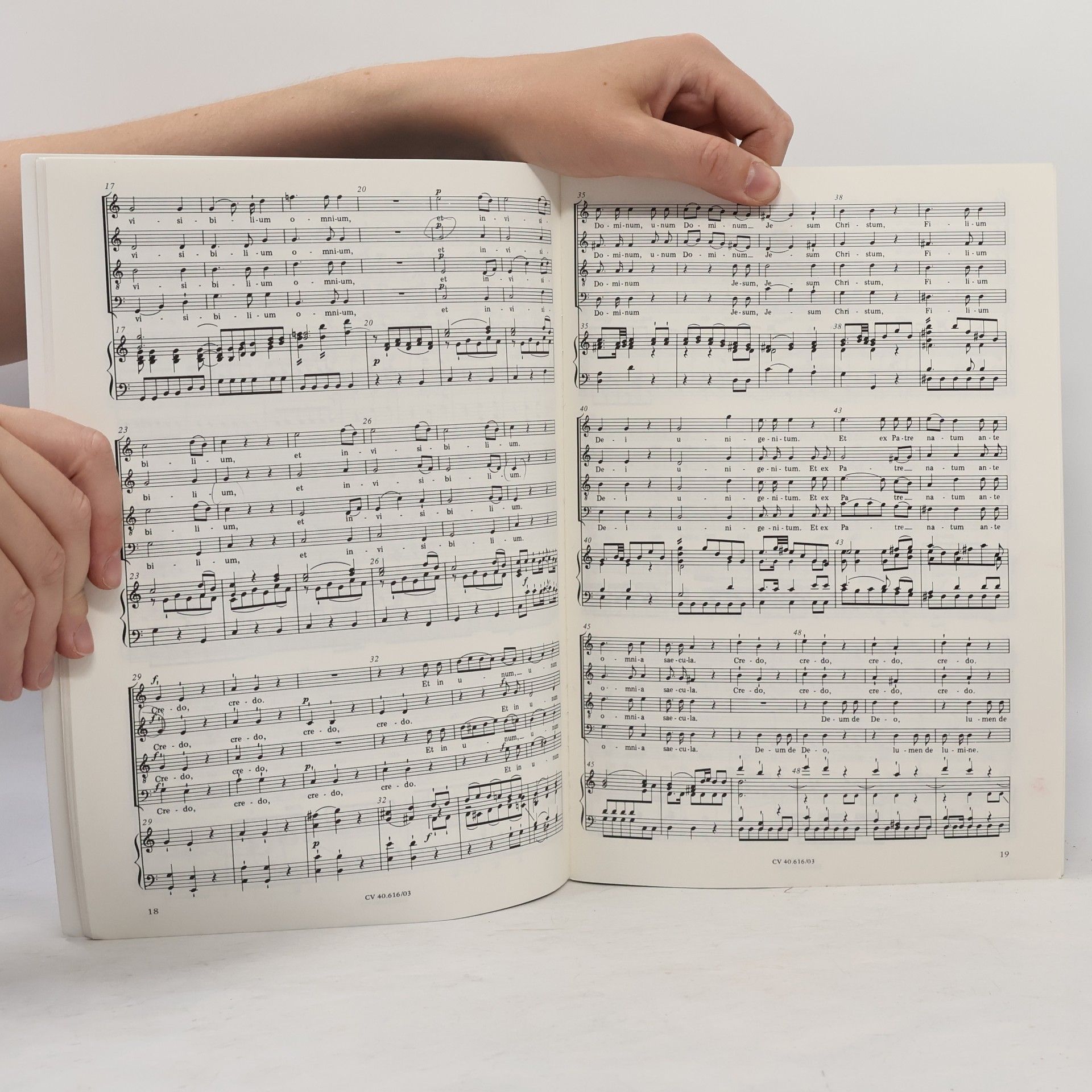 Wolfgang Amadeus Mozart Missa in C (Klavierauszug): Große Credomesse KV 257, 1775-1777