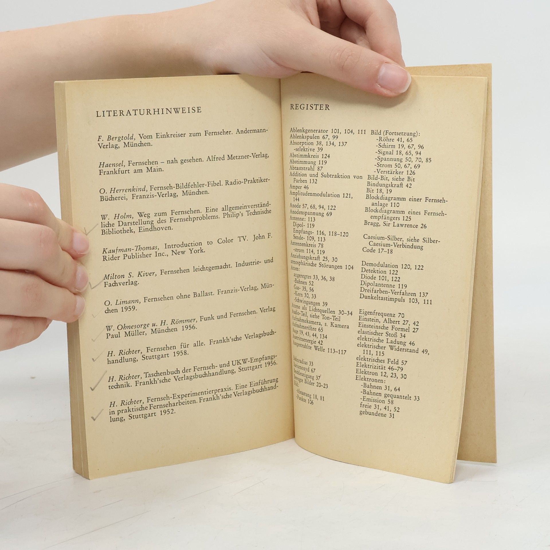 Autorenkollektiv Die Physik des Fernsehens