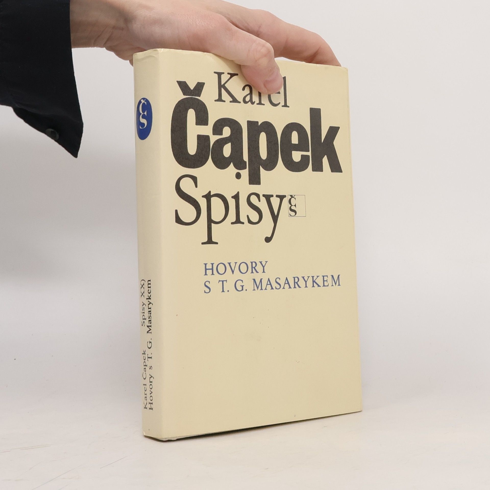 Karel Čapek Spisy XX. Hovory s T. G. Masarykem