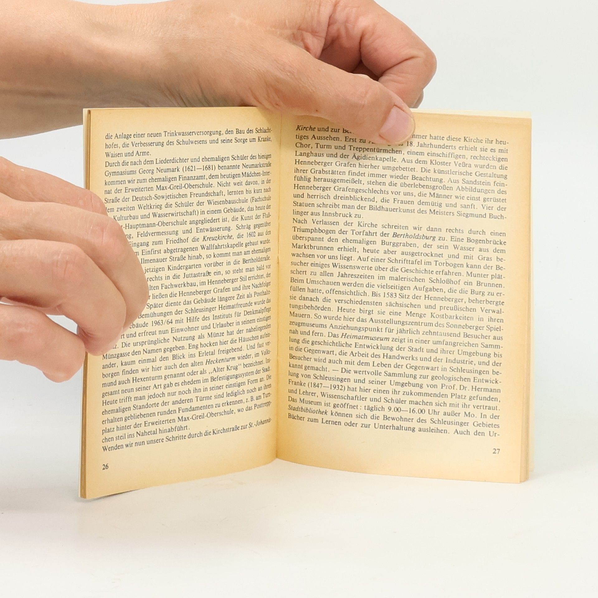 Autores varios Schleusingen und Umgebung