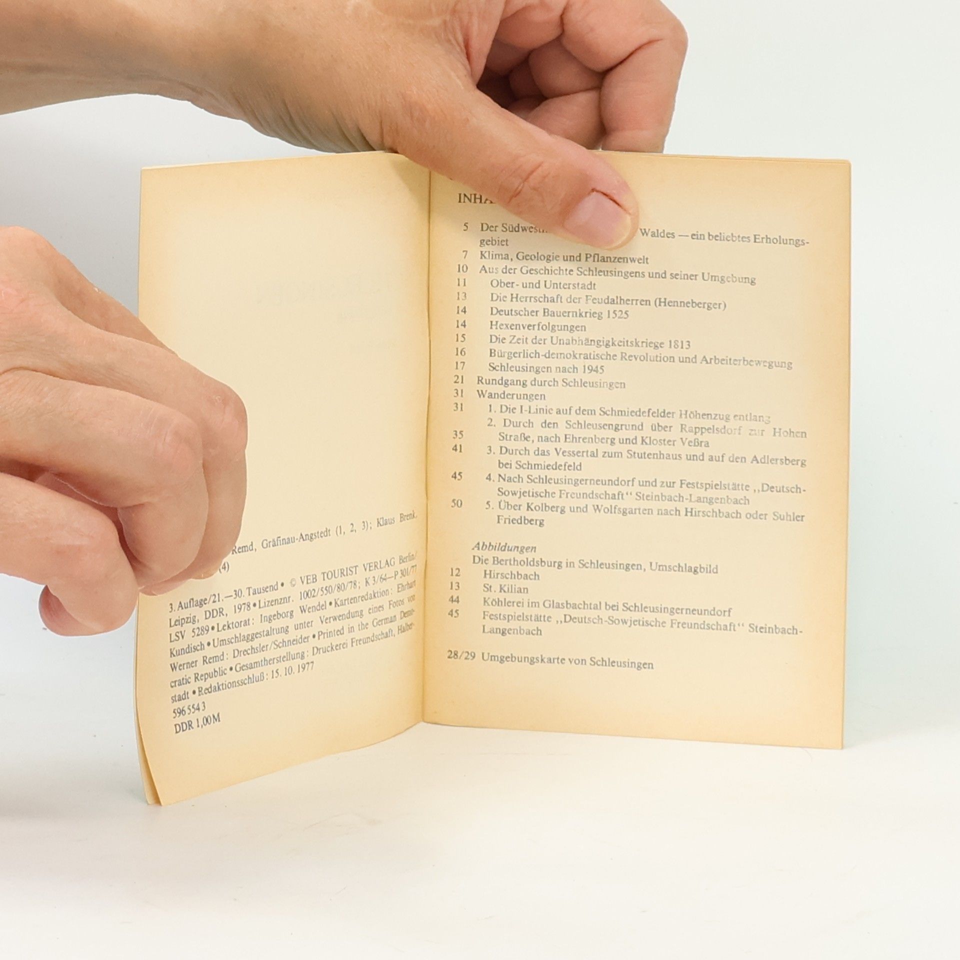 Autores varios Schleusingen und Umgebung