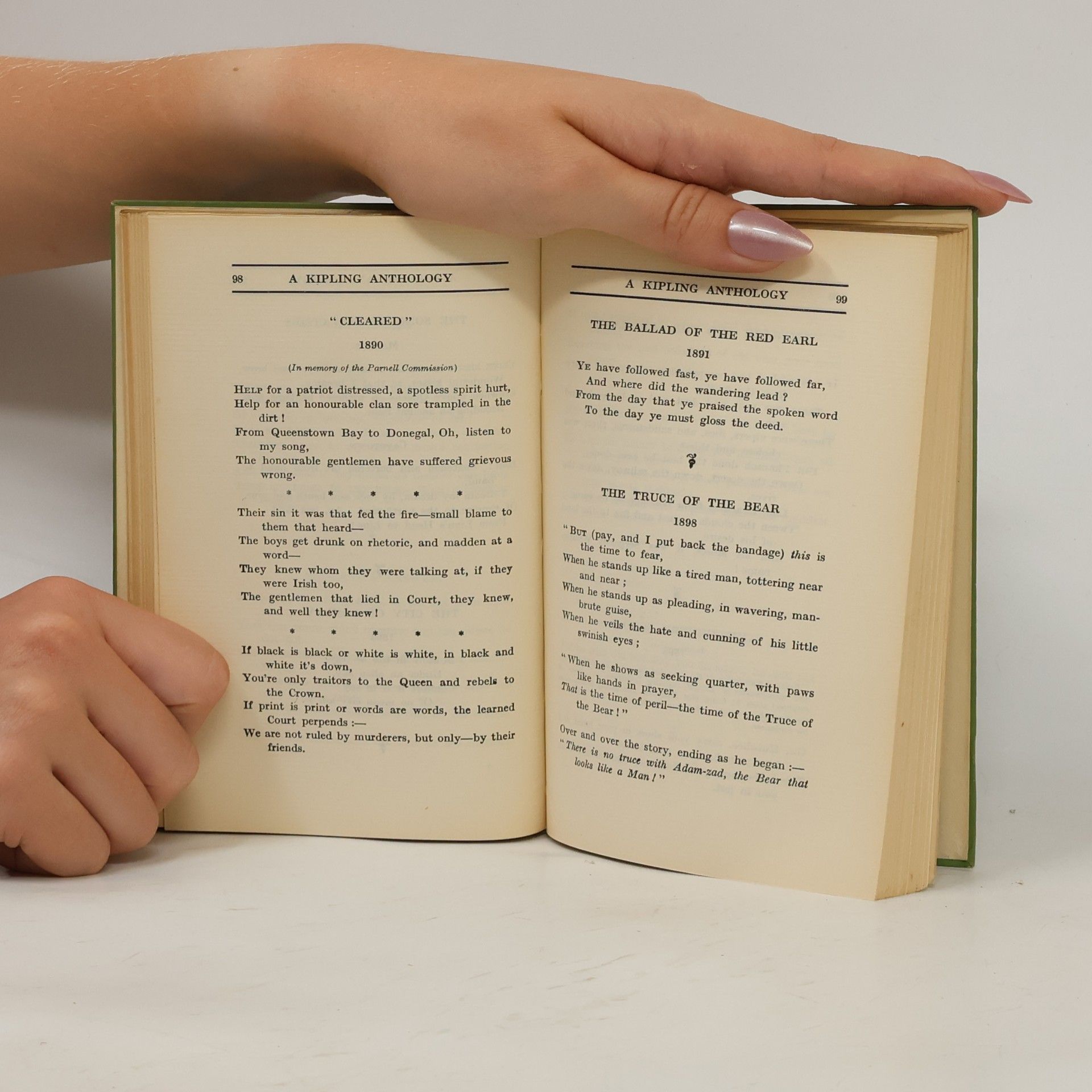 Rudyard Kipling A Kipling Anthology. Verse