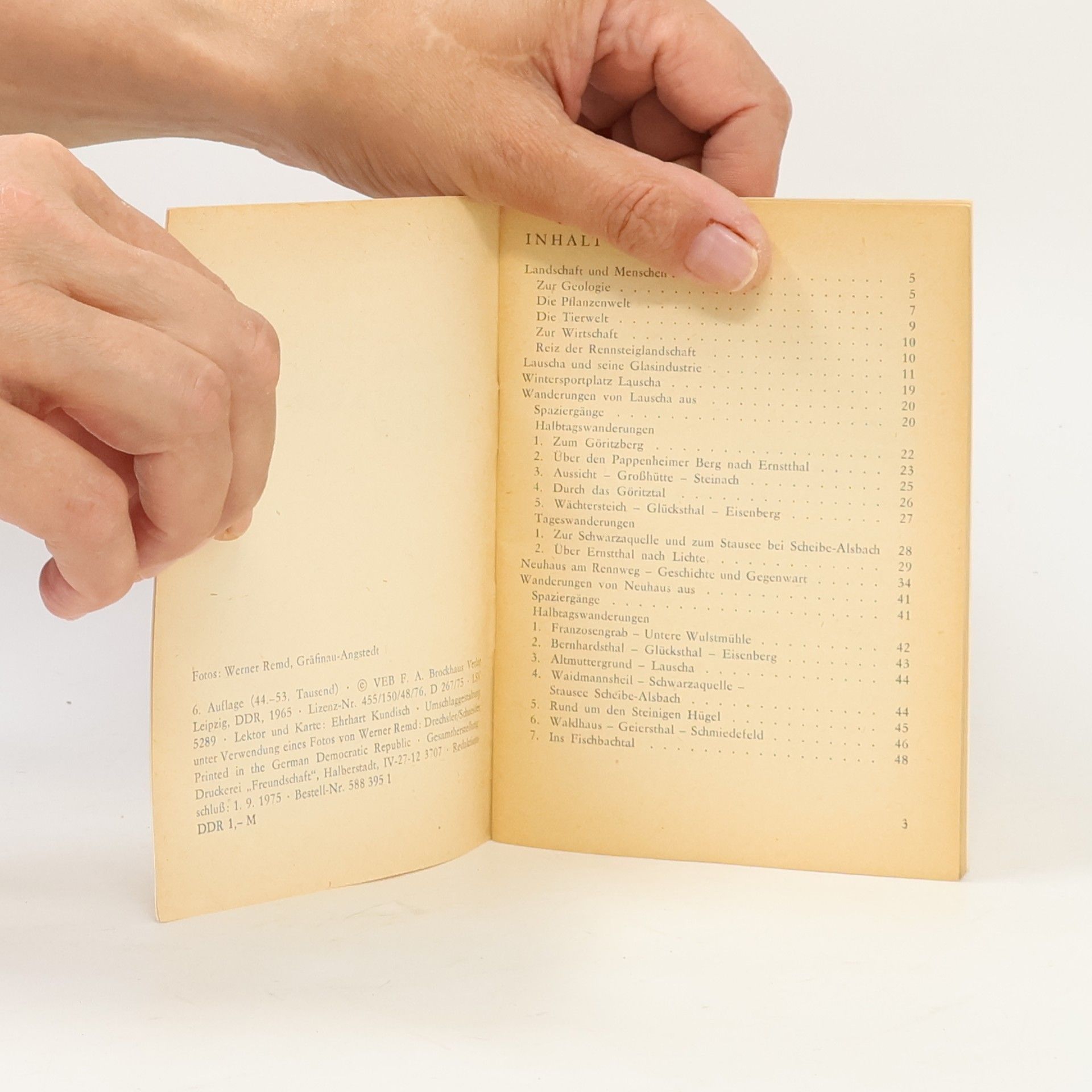 Kolektiv autorů Brockhaus-Wanderheft 38