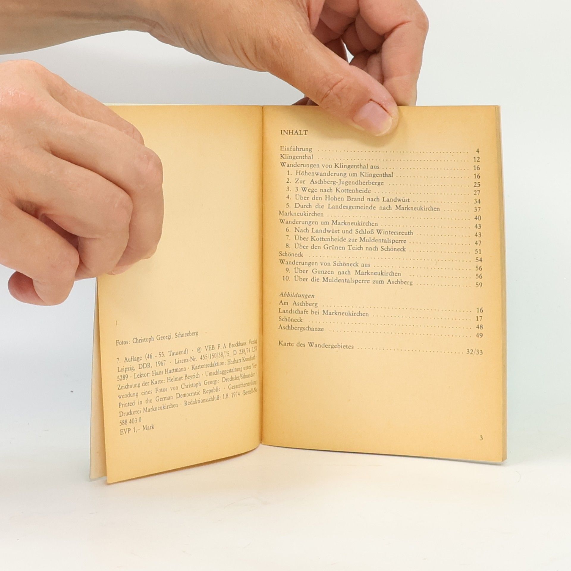 Autorenkollektiv Brockhaus-Wanderheft 54. Aschberggebiet