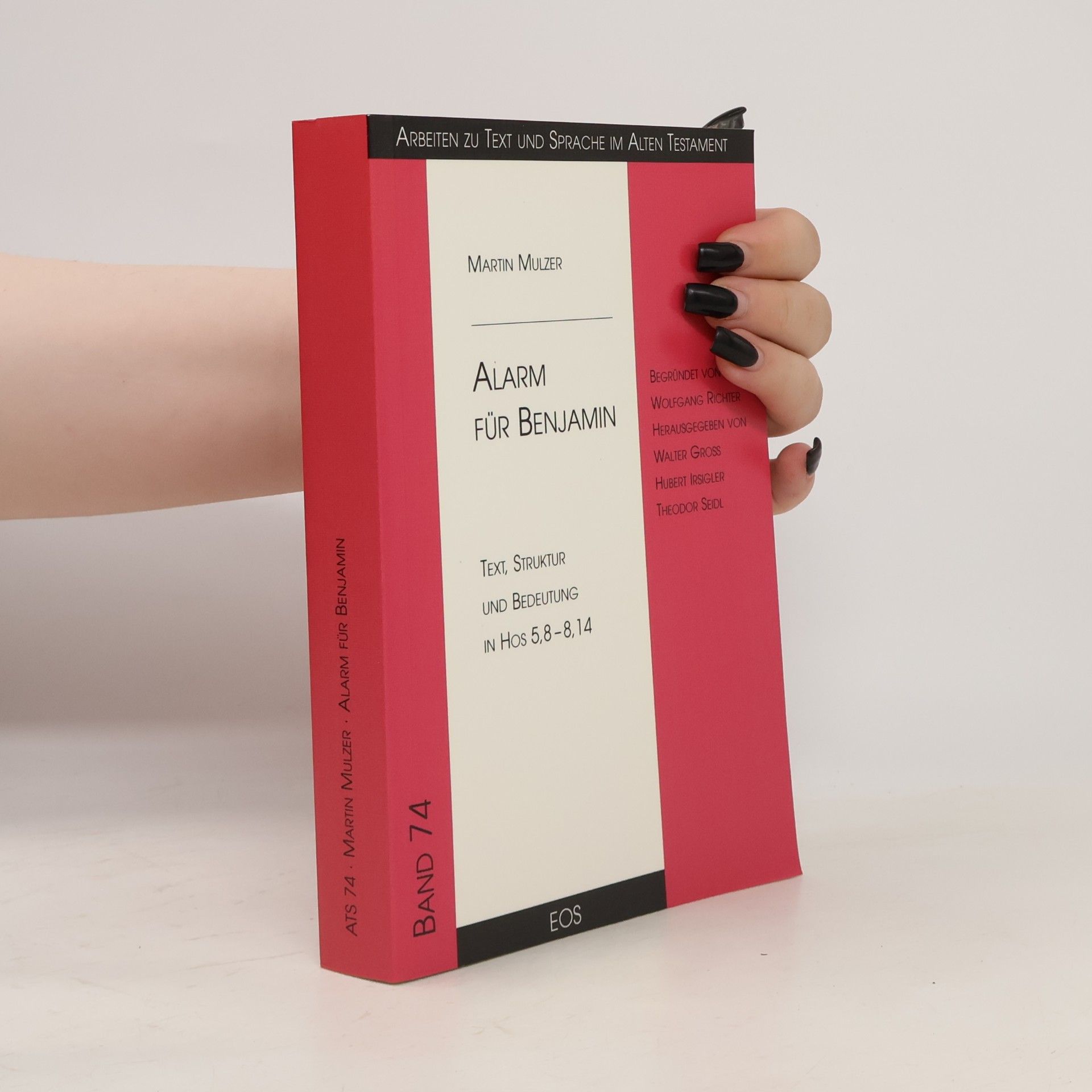 Arbeiten zu Text und Sprache im Alten Testament - 74: Alarm für Benjamin