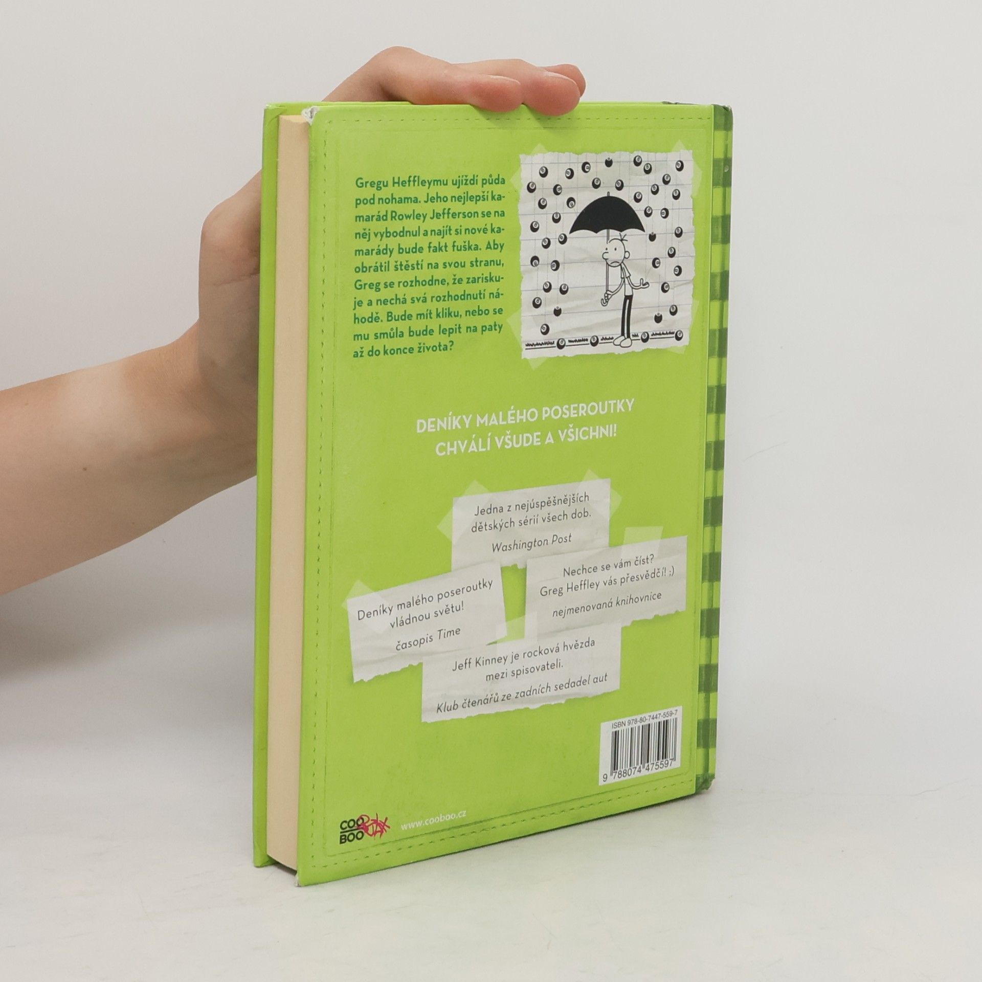 Jeff Kinney Deník malého poseroutky 8. Fakt smůla