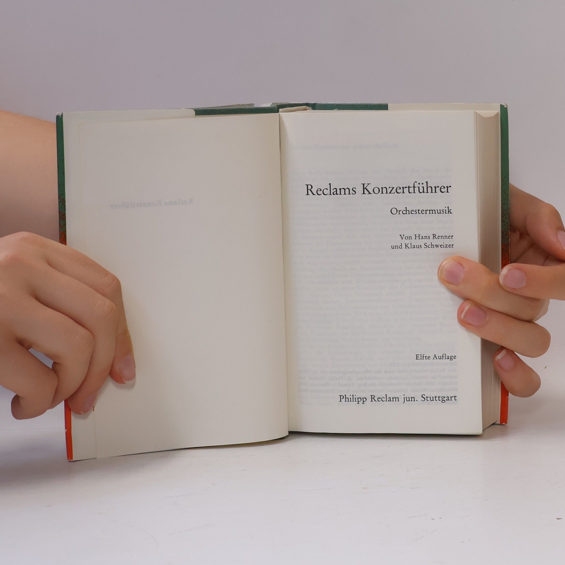 Various authors Reclams Konzert-Führer