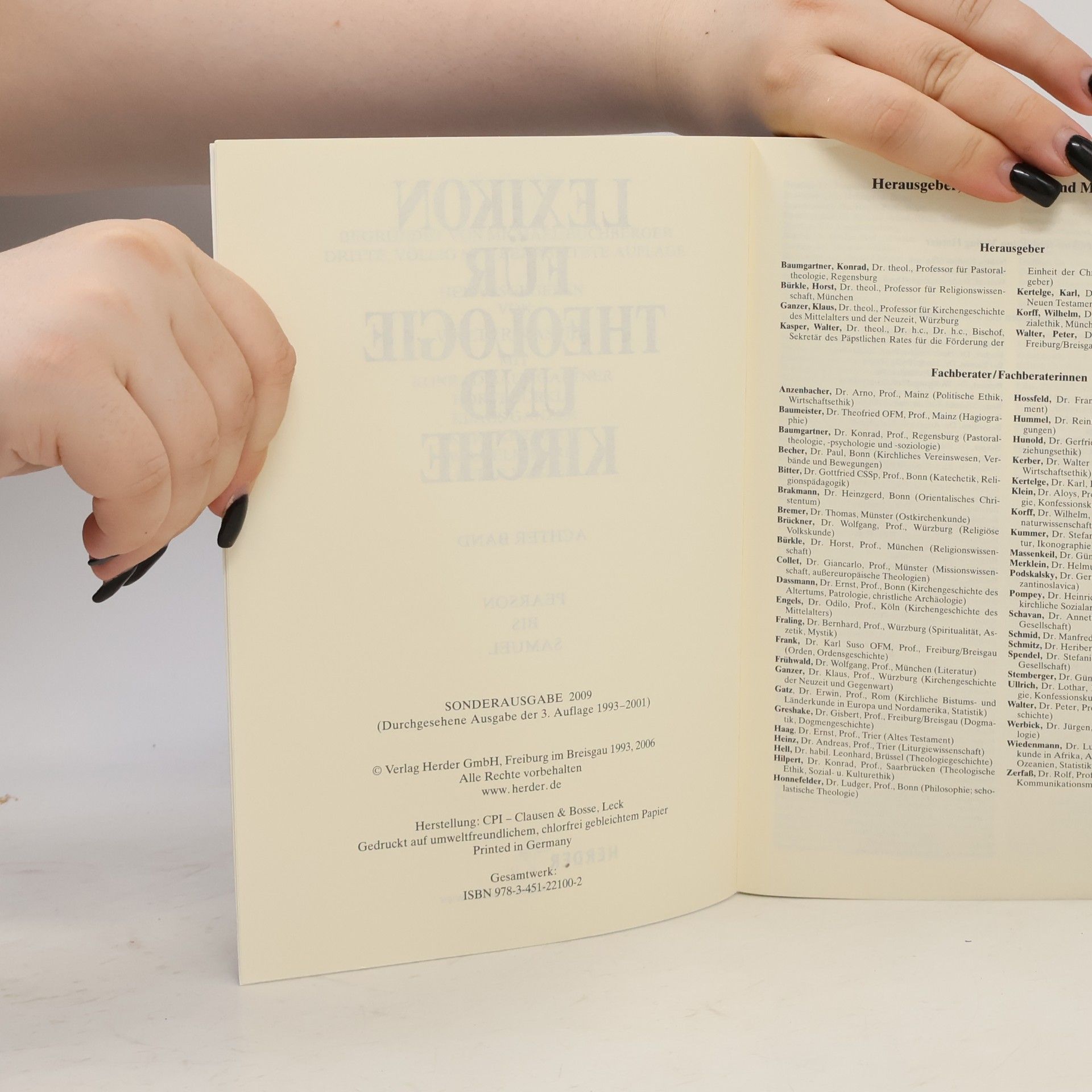 Autorenkollektiv Lexikon für Theologie und Kirche 8