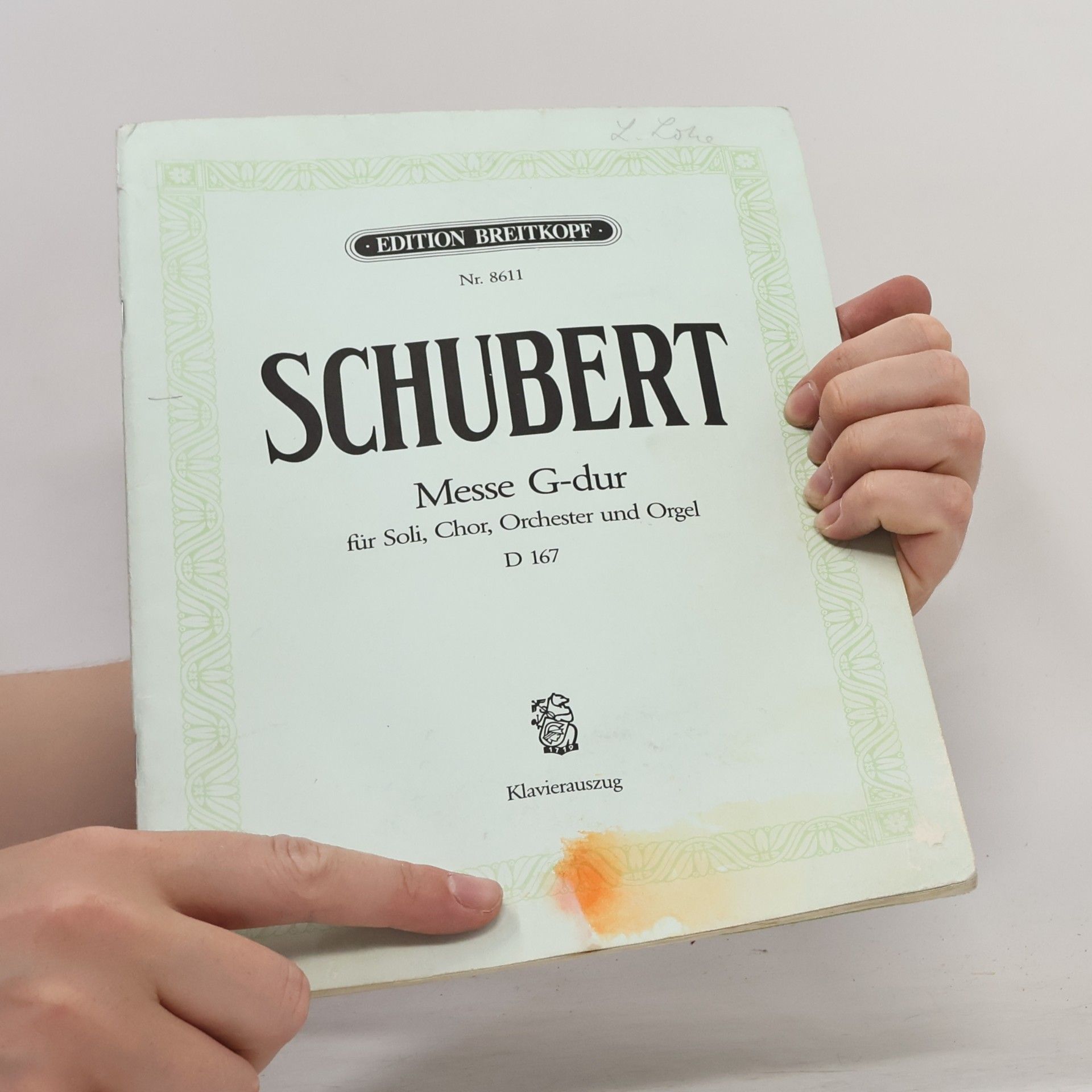 Franz Schubert Messe G-dur (D 167)