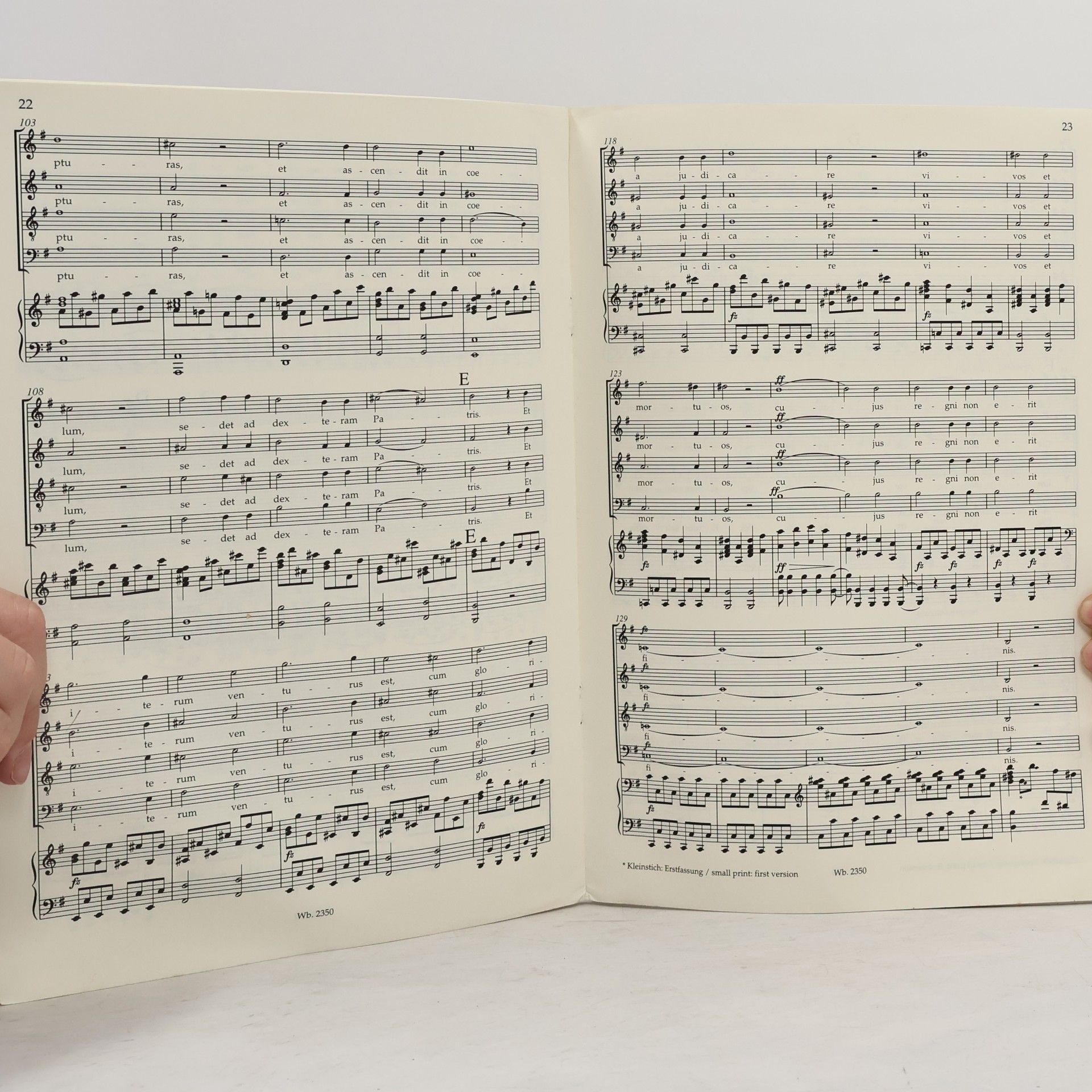 Franz Schubert Messe G-dur (D 167)