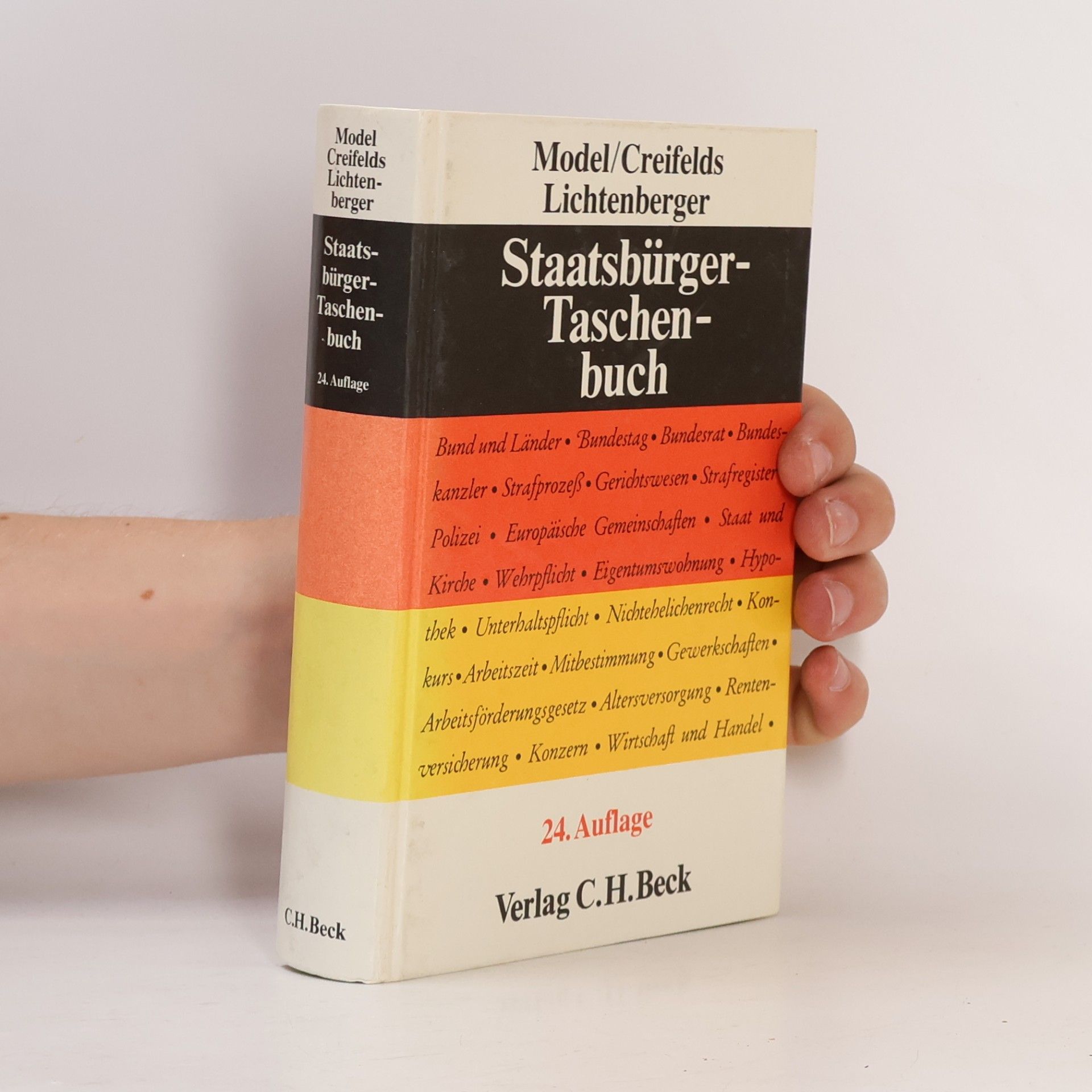 Gustav Lichtenberger Staatsbürger-Taschenbuch