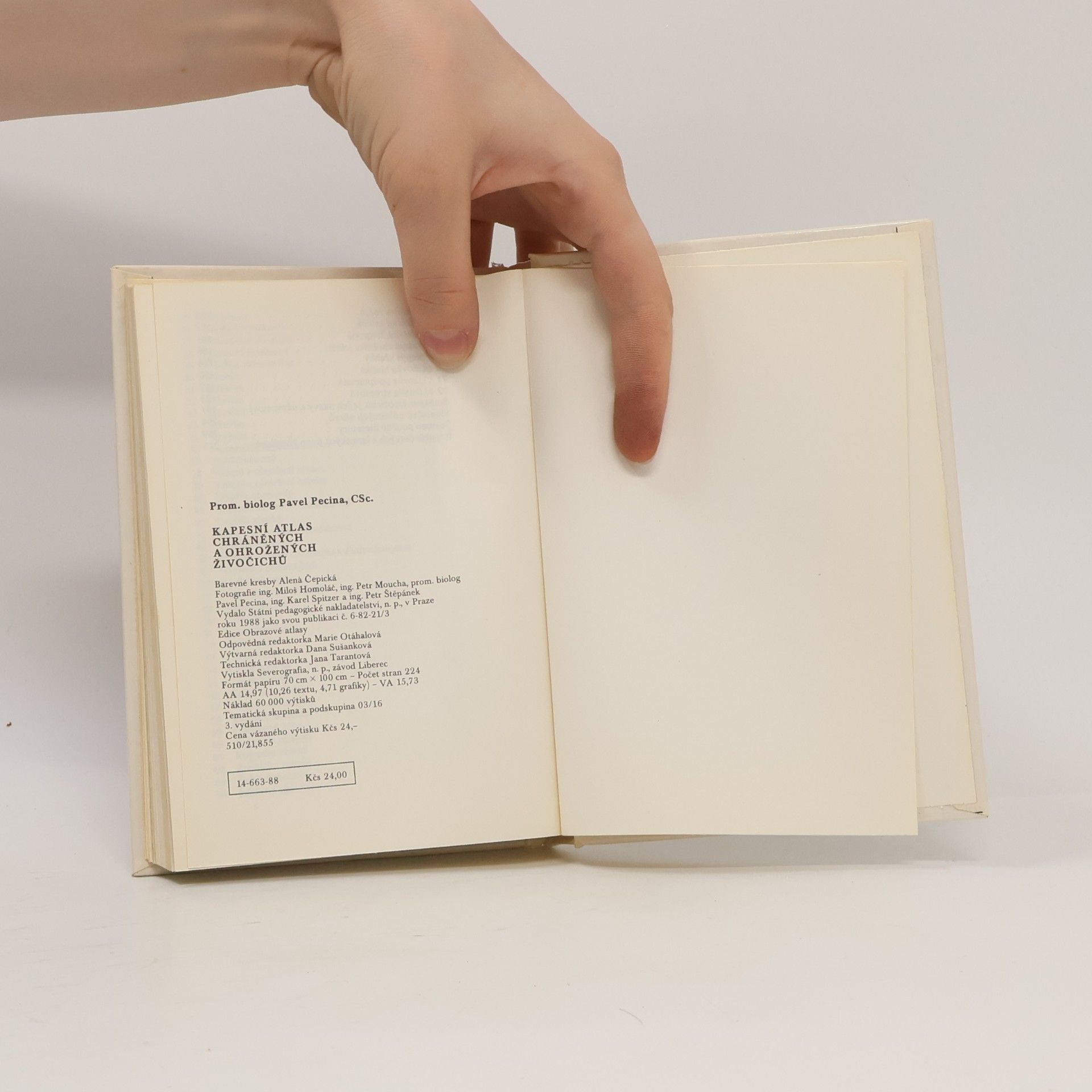 Various authors Kapesní atlas chráněných a ohrožených živočichů 1