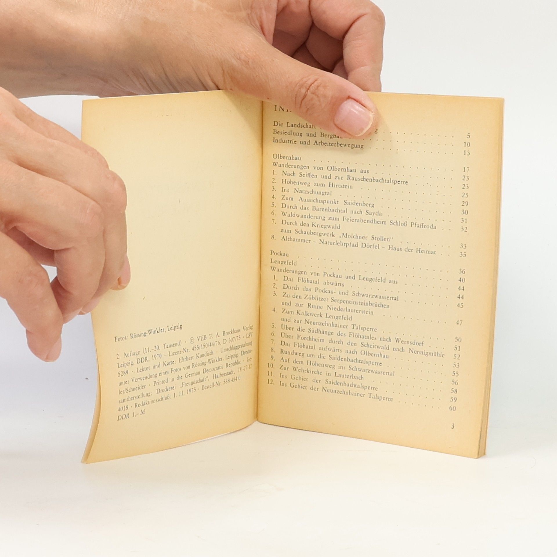 Autorenkollektiv Brockhaus Wanderheft 131. Olbemhau-Schwarzwasserial, Pockau-Lengefeld