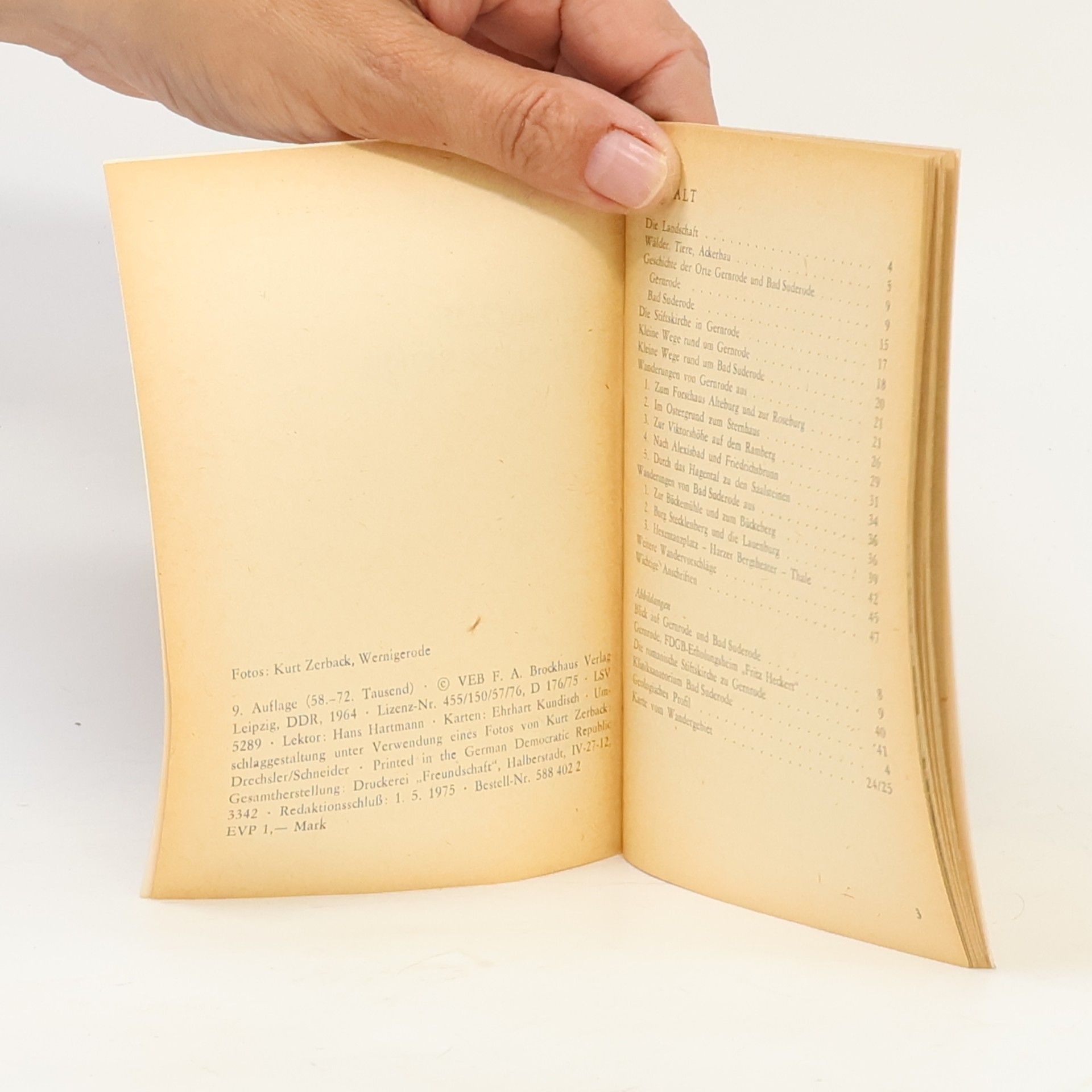 Autorenkollektiv Brockhaus-Wanderheft 52. Gernrode, Bad Suderode