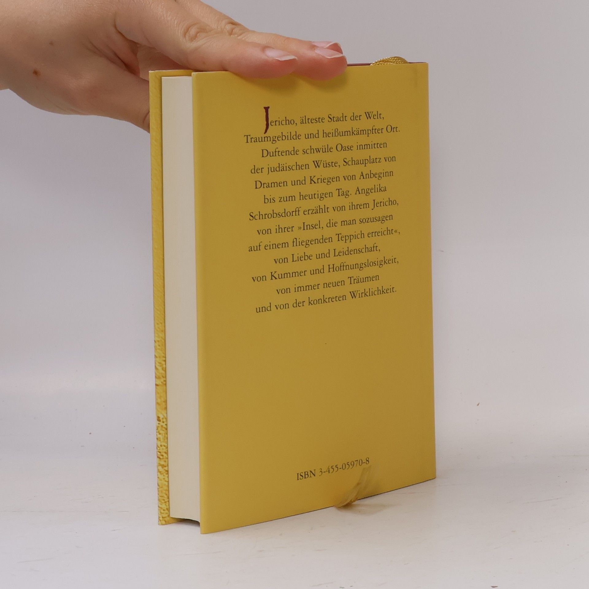 Angelika Schrobsdorff Jericho