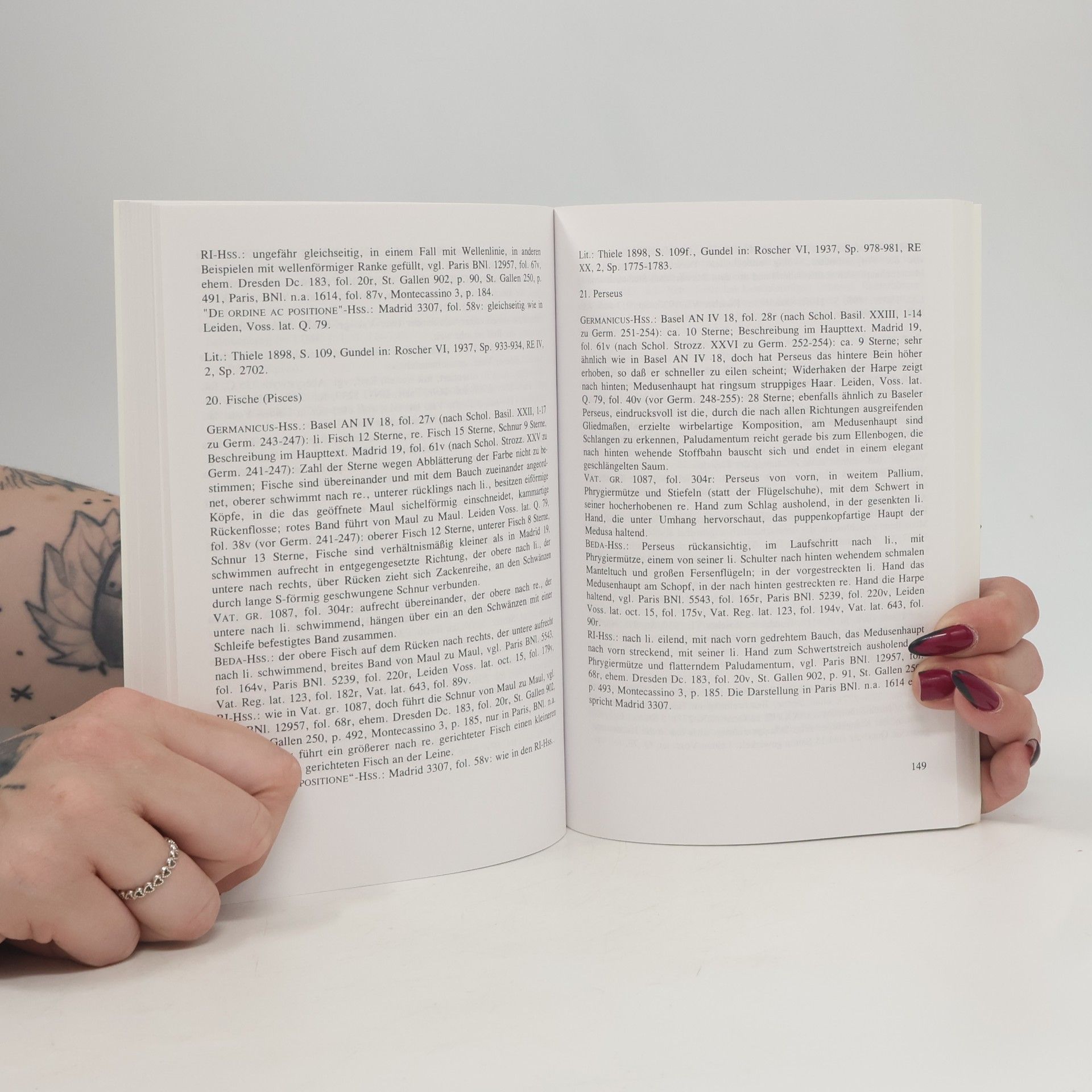 Mechthild Haffner Ein antiker Sternbilderzyklus und seine Tradierung in Handschriften vom frühen Mittelalter bis zum Humanismus; Untersuchungen zu den Illustrationen der "Aratea" des Germanicus