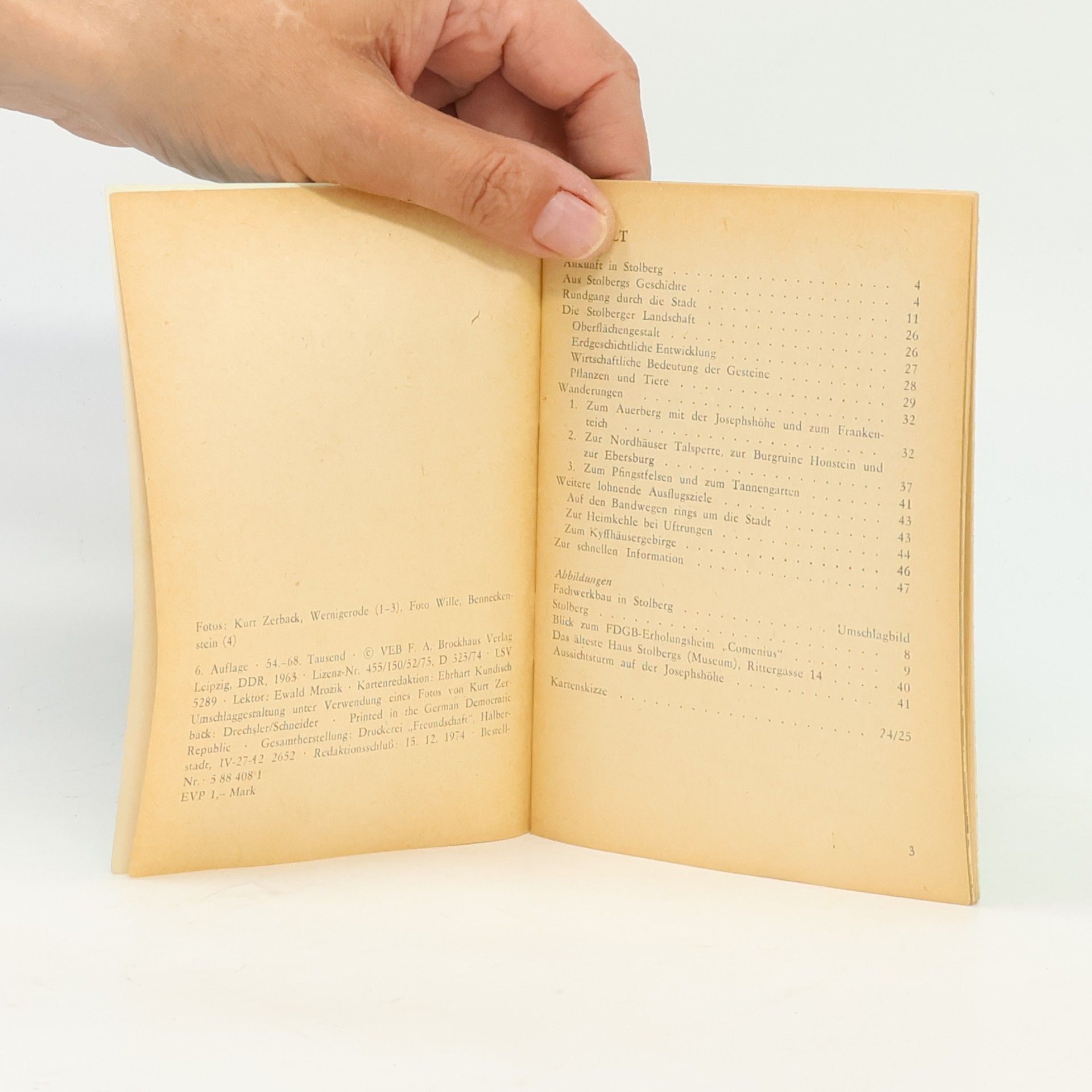 Collectif d'auteurs Brockhaus-Wanderheft 76