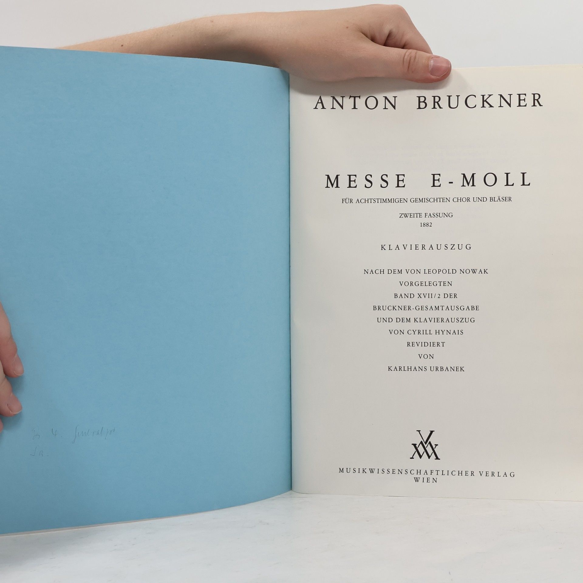 Anton Bruckner Messe E - Moll