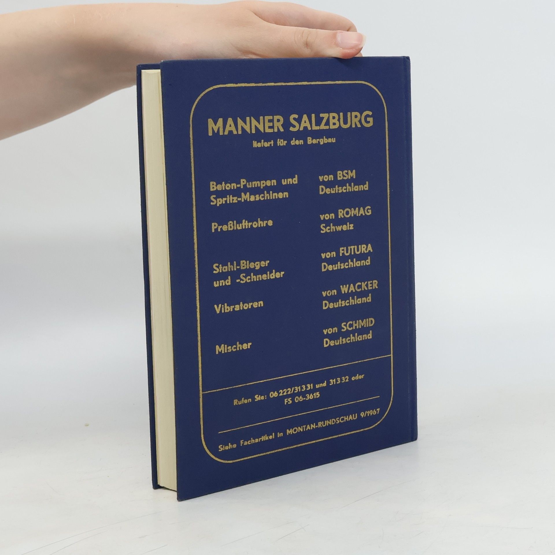 Autores varios Österreichisches Montan-Handbuch 1967