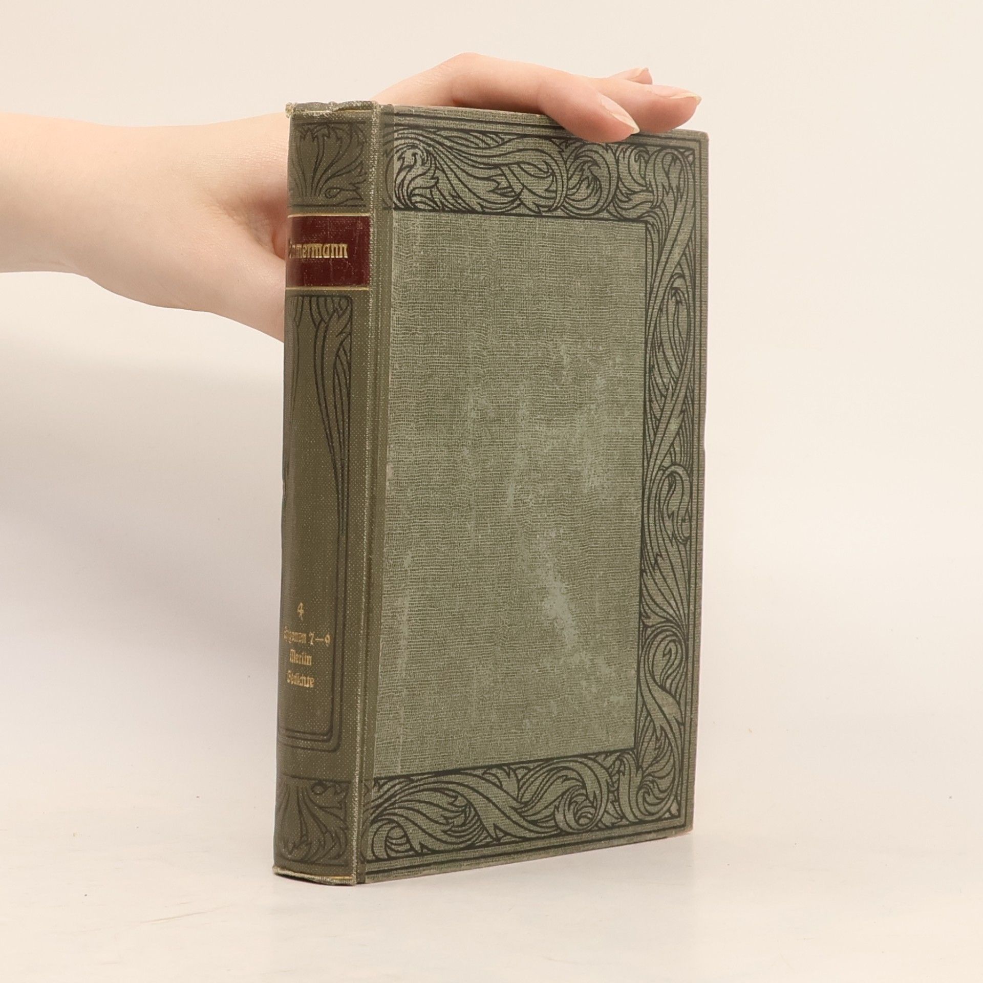Harry Wilhelm Mayne Immermanns Werke 4